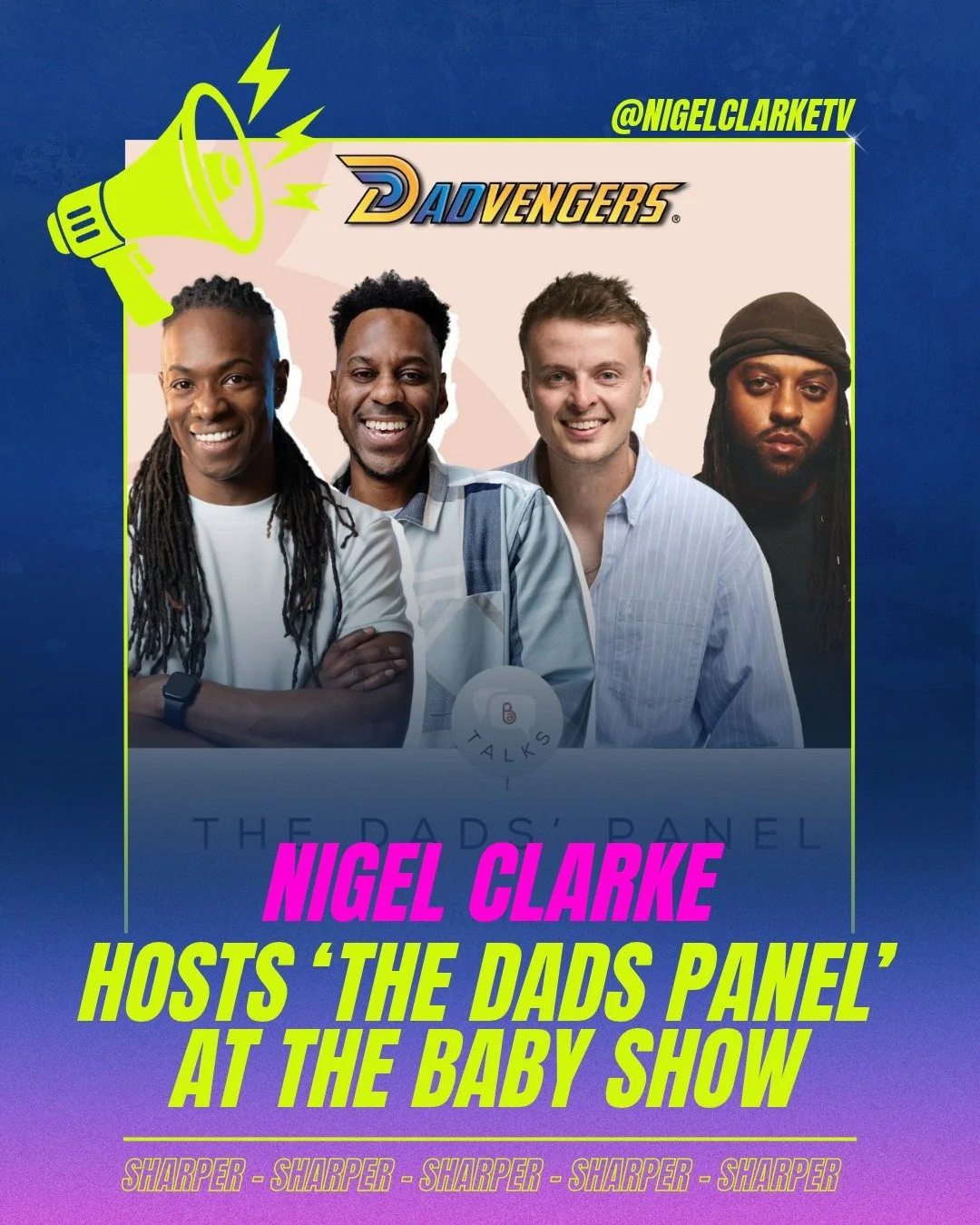 Fatherhood deserves a place in the conversation. 💙🎙️

Nigel Clarke is bringing an important discussion to The Baby Show at Olympia London, hosting a special 'All Things Fatherhood' panel exploring the realities, rewards and challenges of being a da