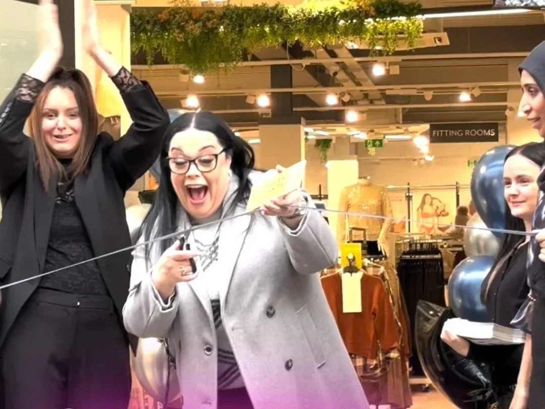 Lisa Riley Takes Centre Stage to Officially Open Peacocks’ New Rochdale Store