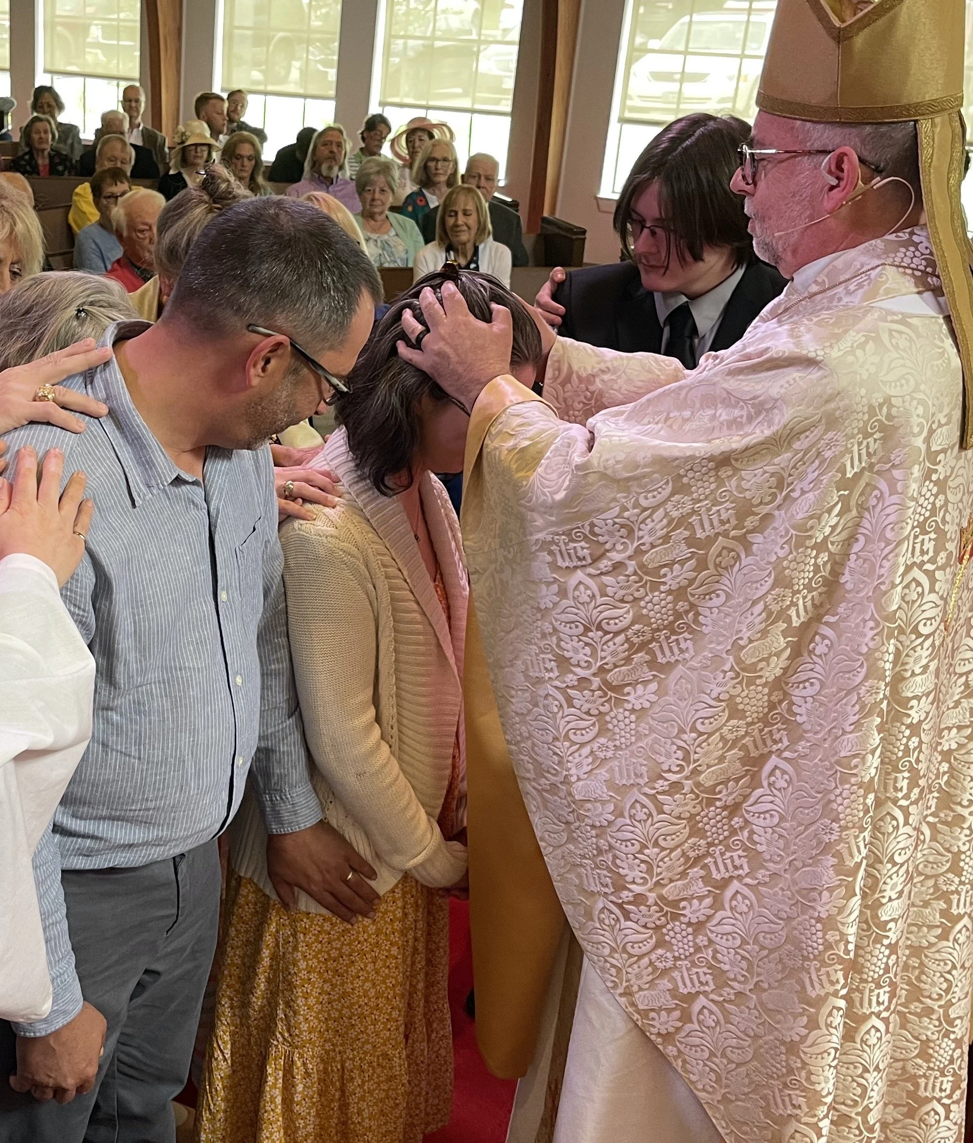 Julie Wernecke being confirmed