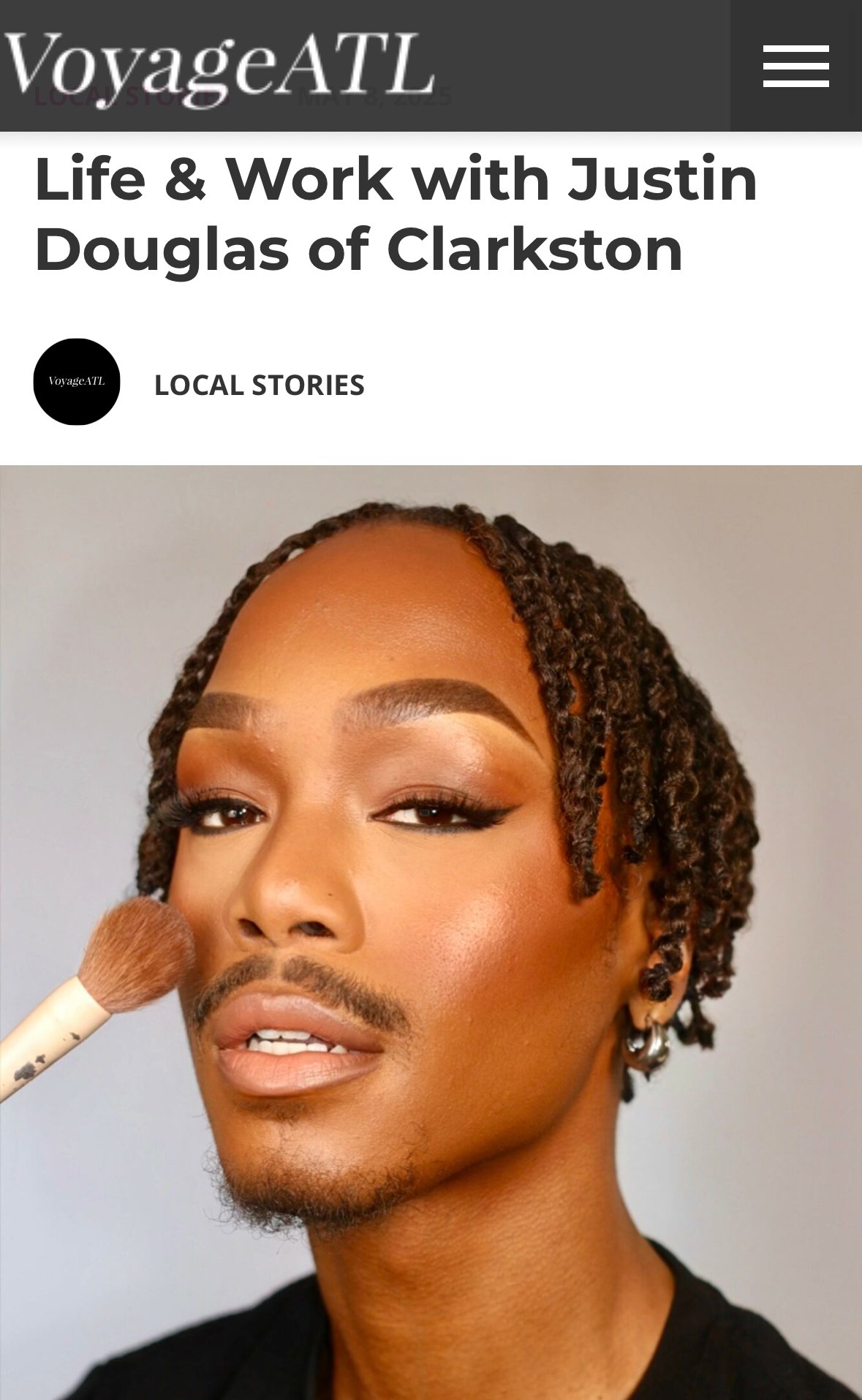 Featured in VoyageATL: The Story of Justin Douglas