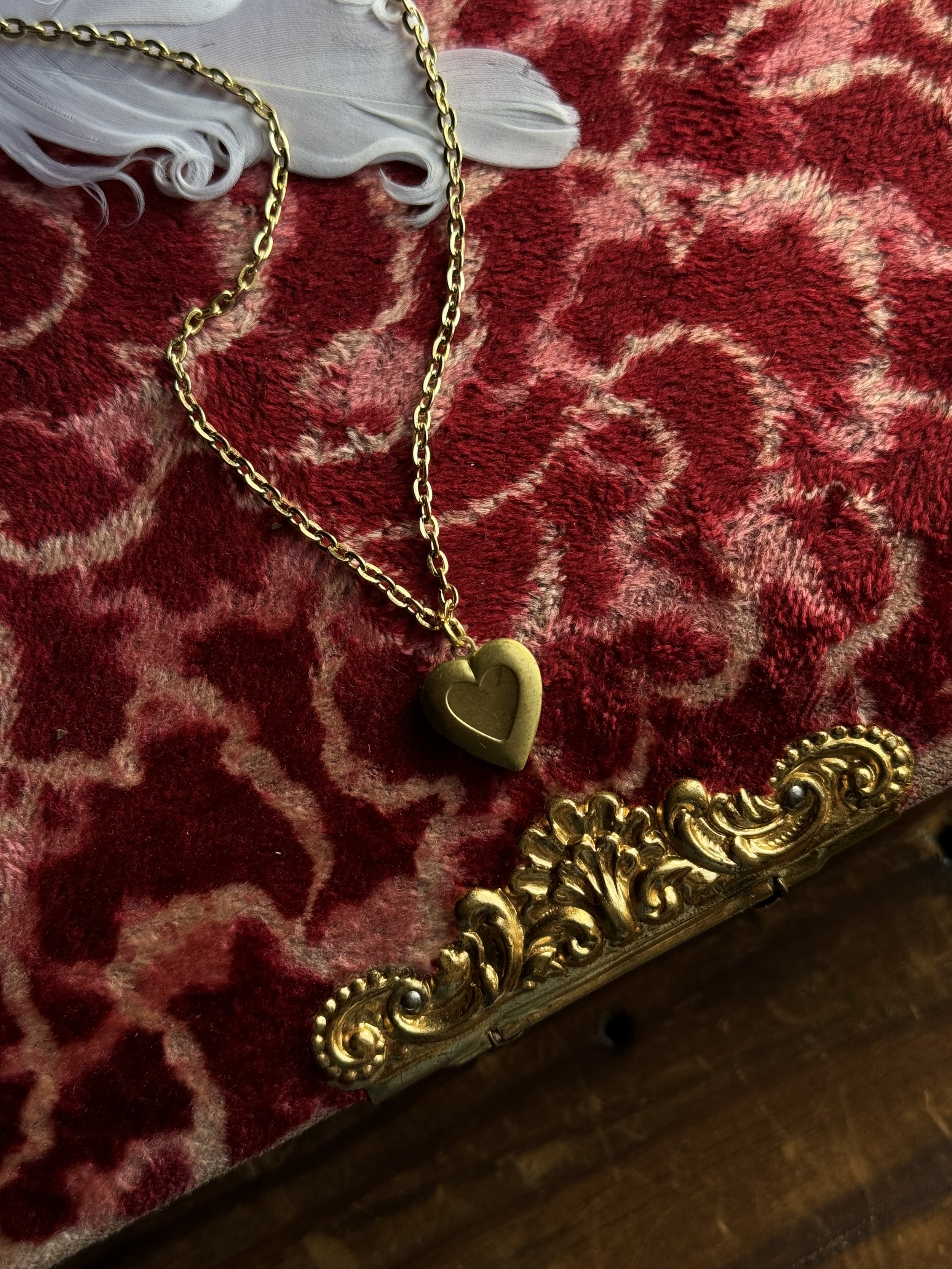 Gold Tone, vintage inspired lockets