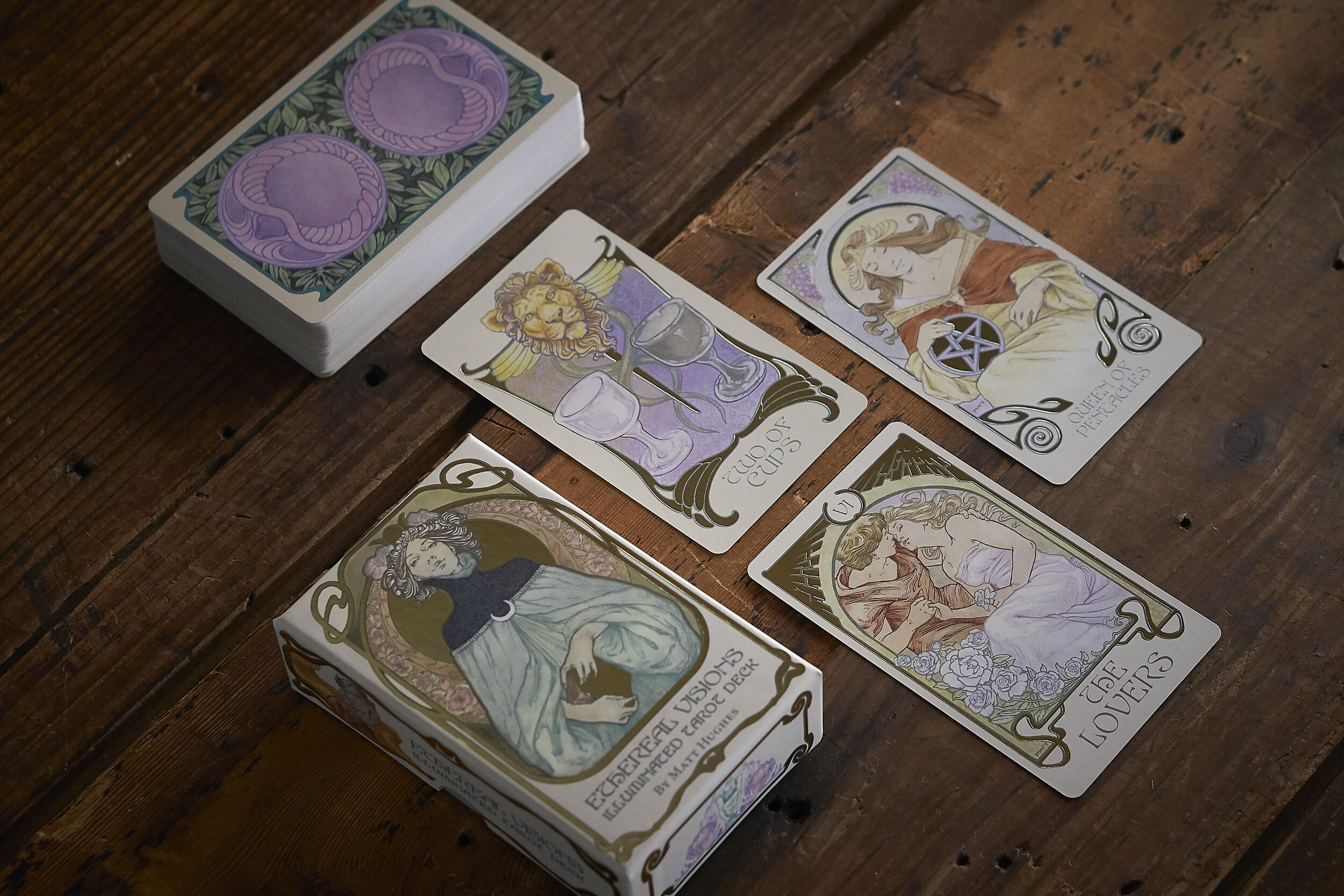 Ethereal Visions Illuminated Tarot Deck Sideshow Gallery