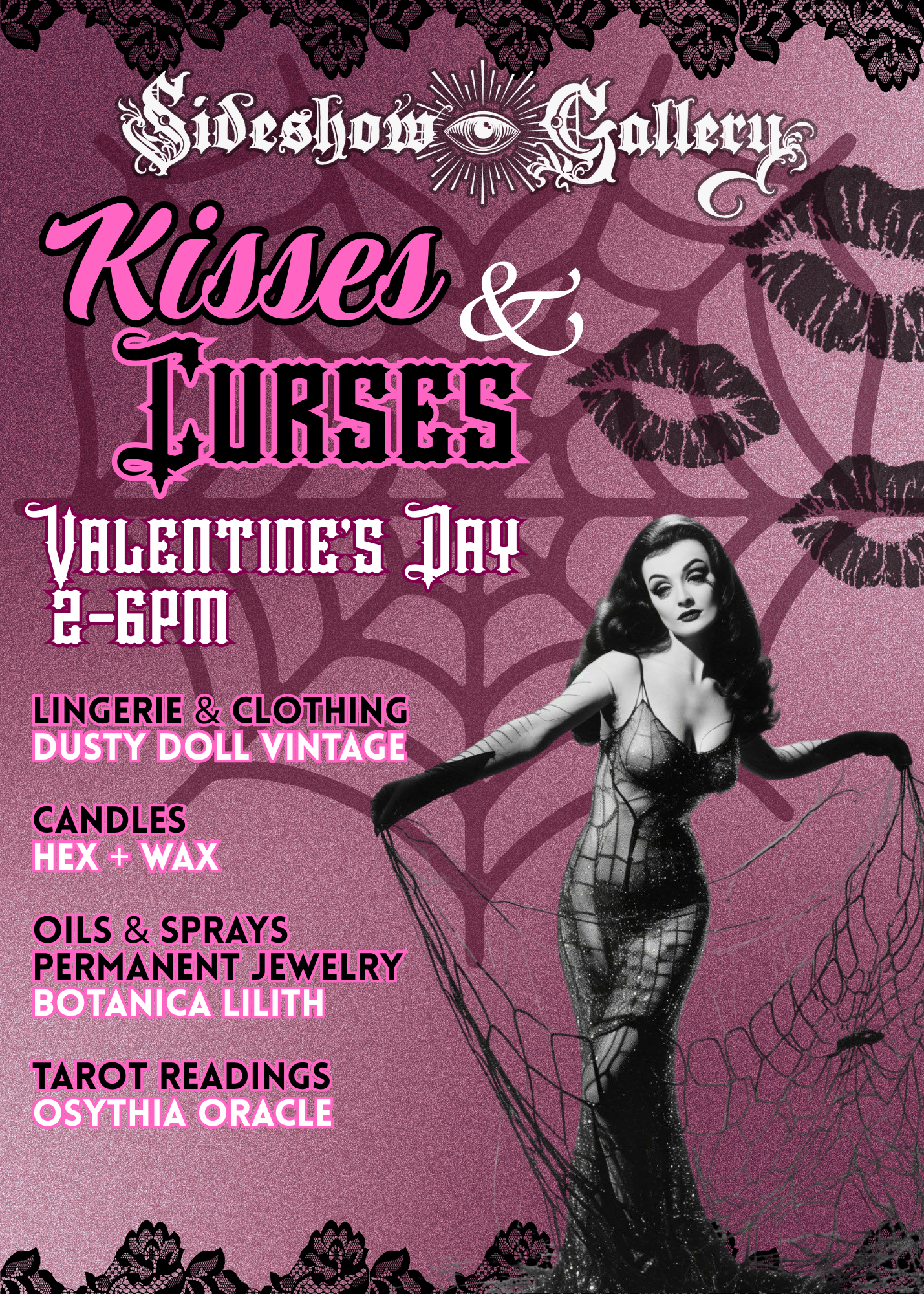 Kisses &amp; Curses Valentine’s Day Pop-Up