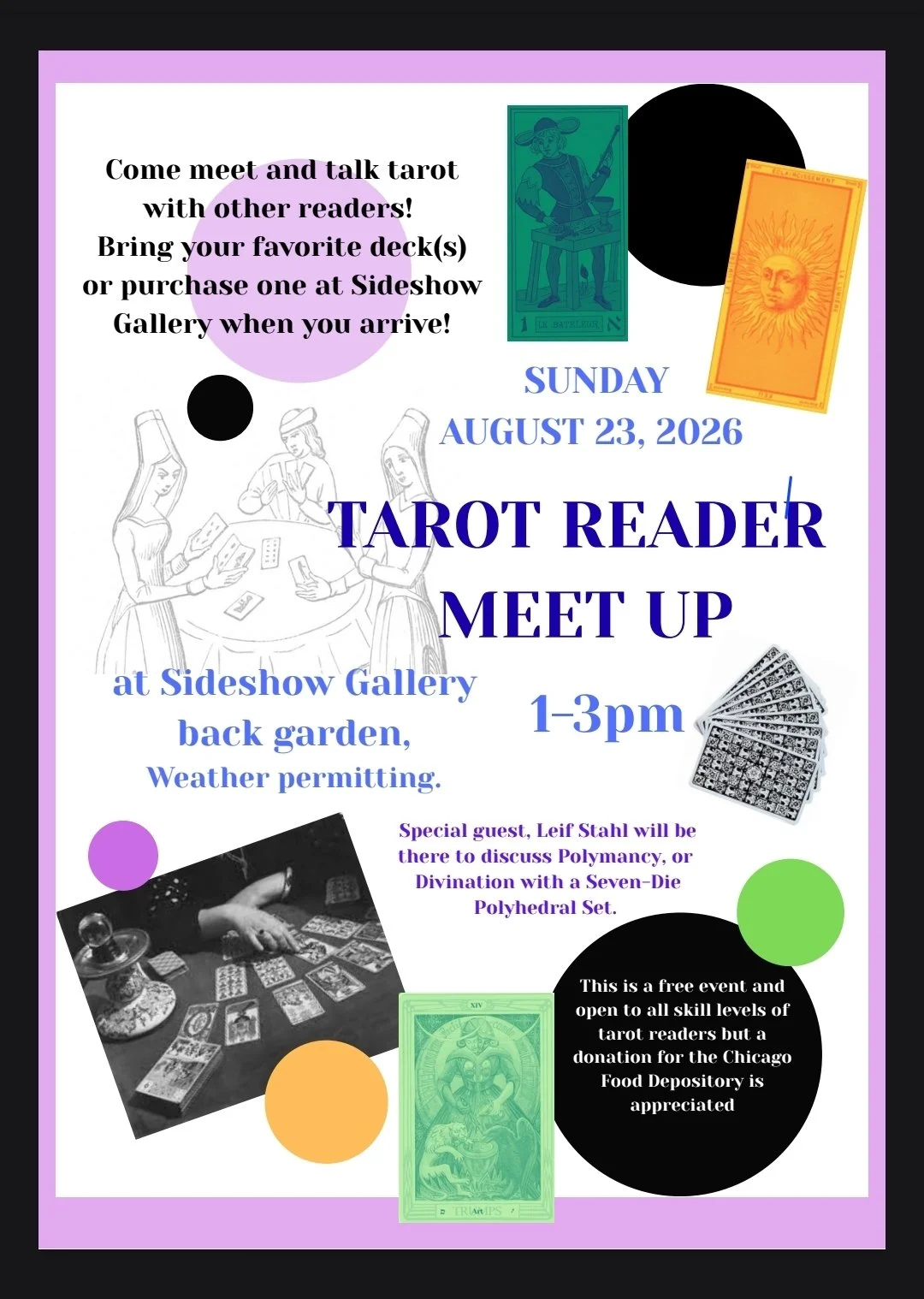 Tarot Reader Meet Up