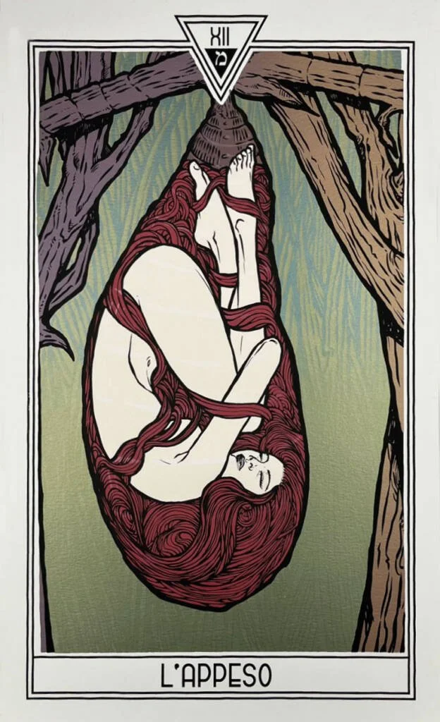 L'APPESO (The Hanged Man) Tarot Print by Malleus — Sideshow
