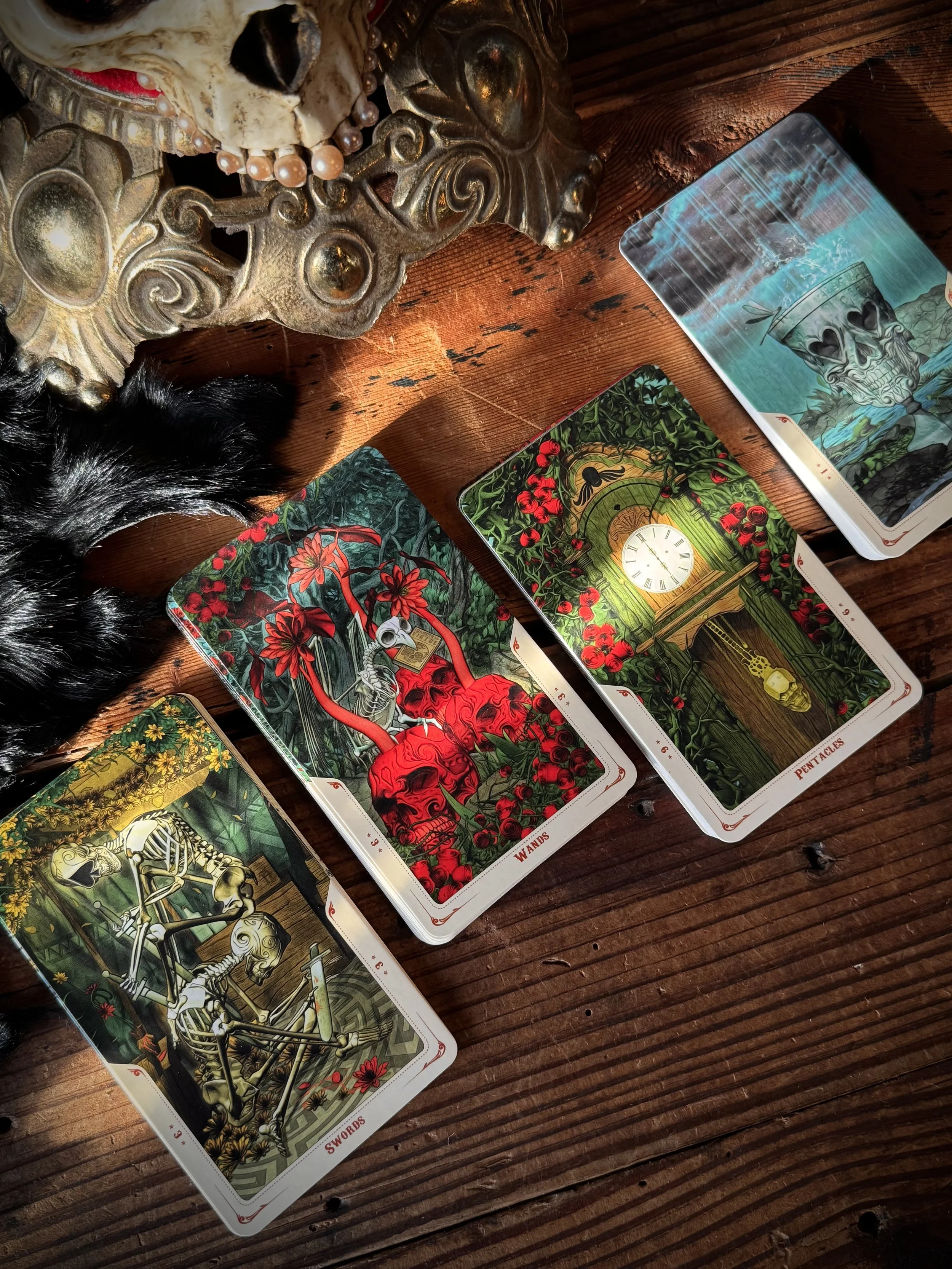 santa muerte tarot deck