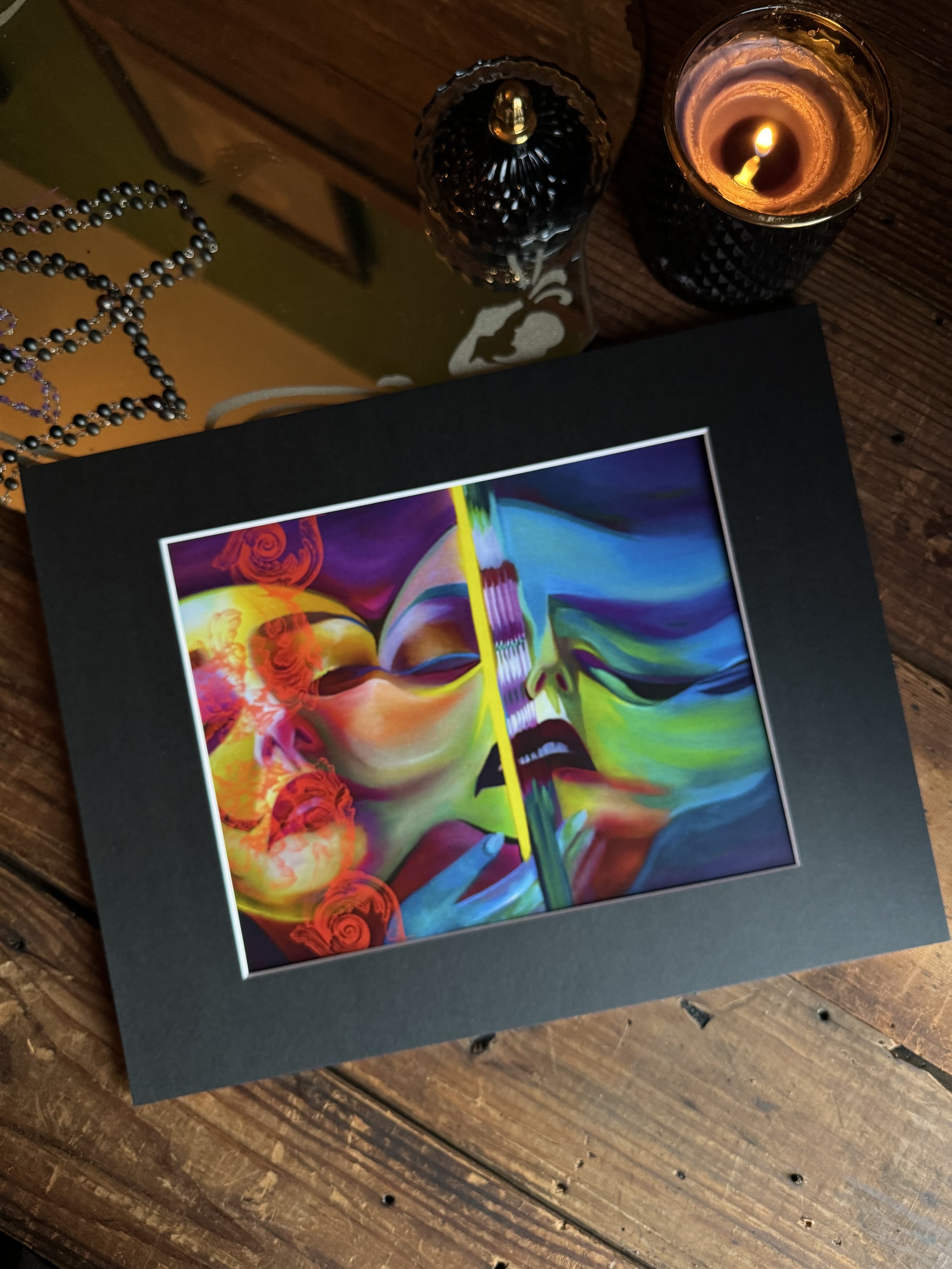 Surreal art print by Amalia Kouvalis.