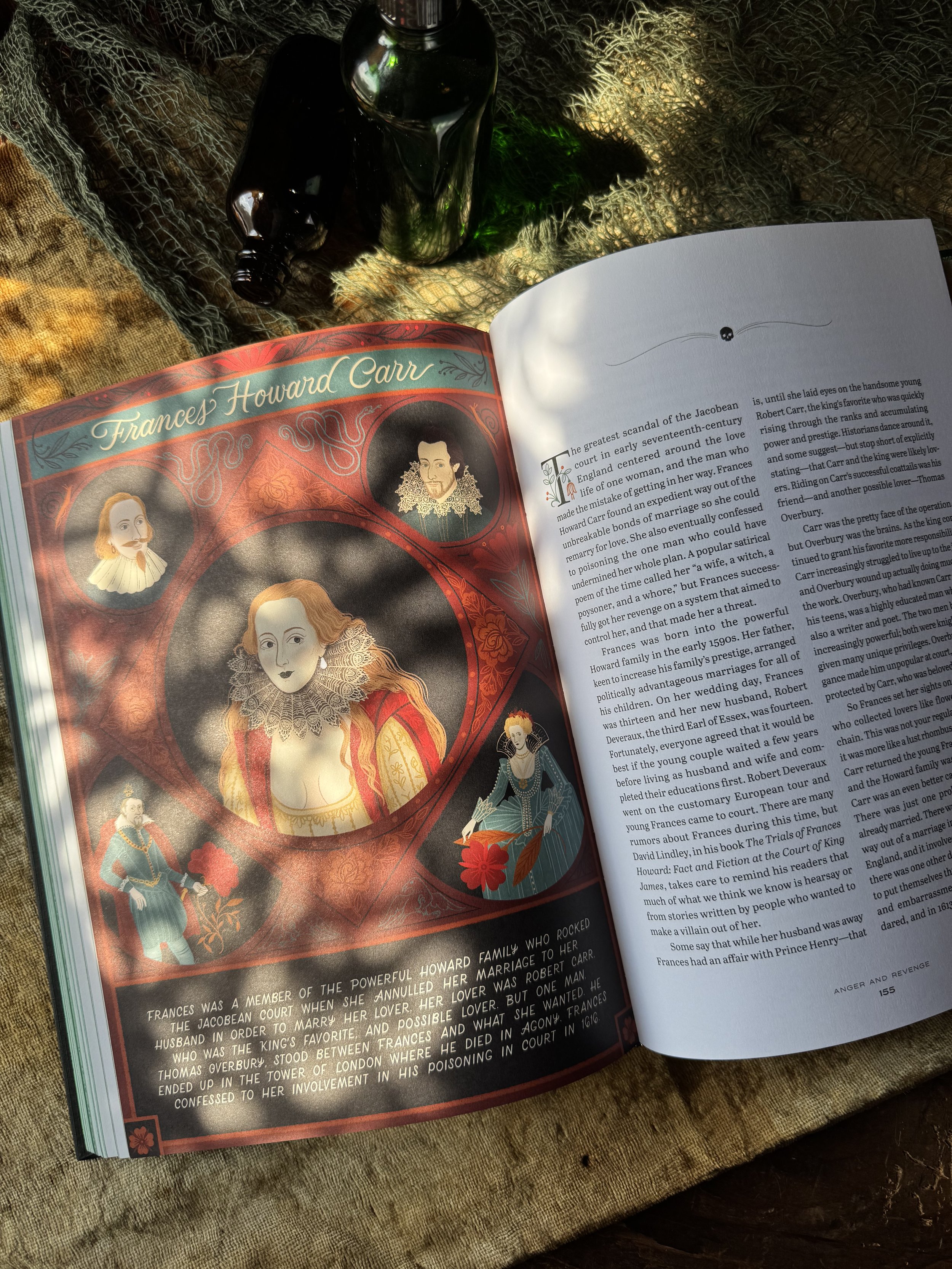 The League of Lady Poisoners, an illustrated, historical telling of the wild women throughout history.