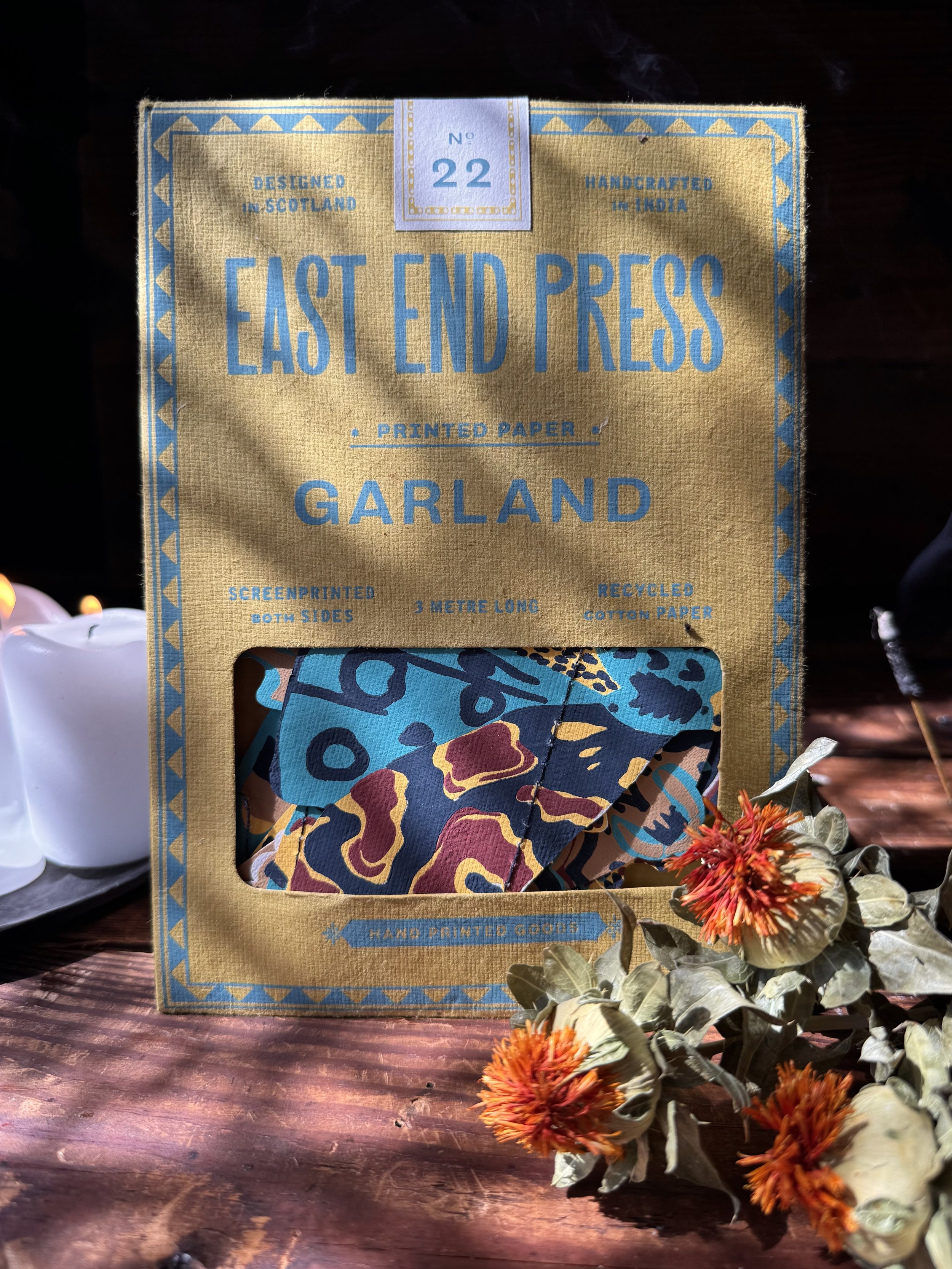 Moth Paper Garland by East End Press