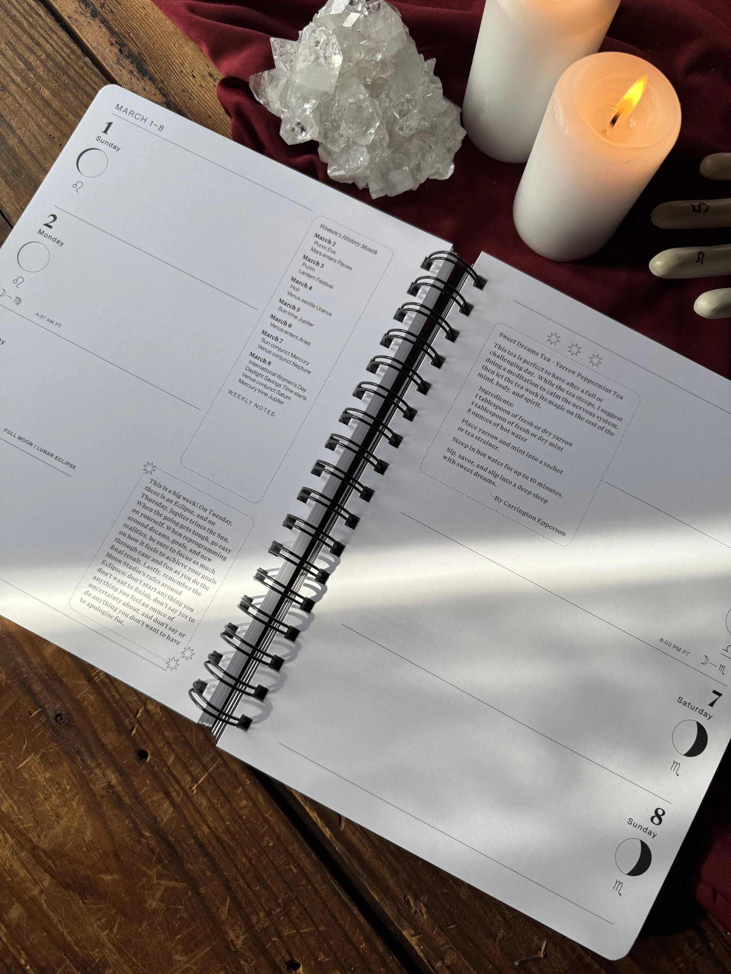 many moon planner 2026