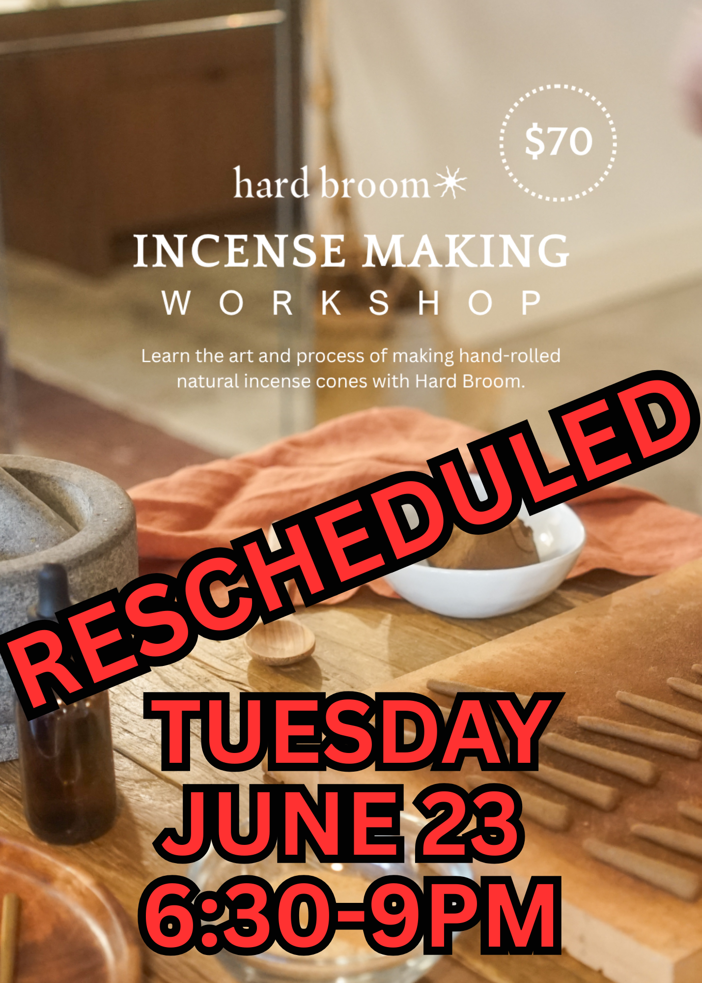 Incense Making Workshop