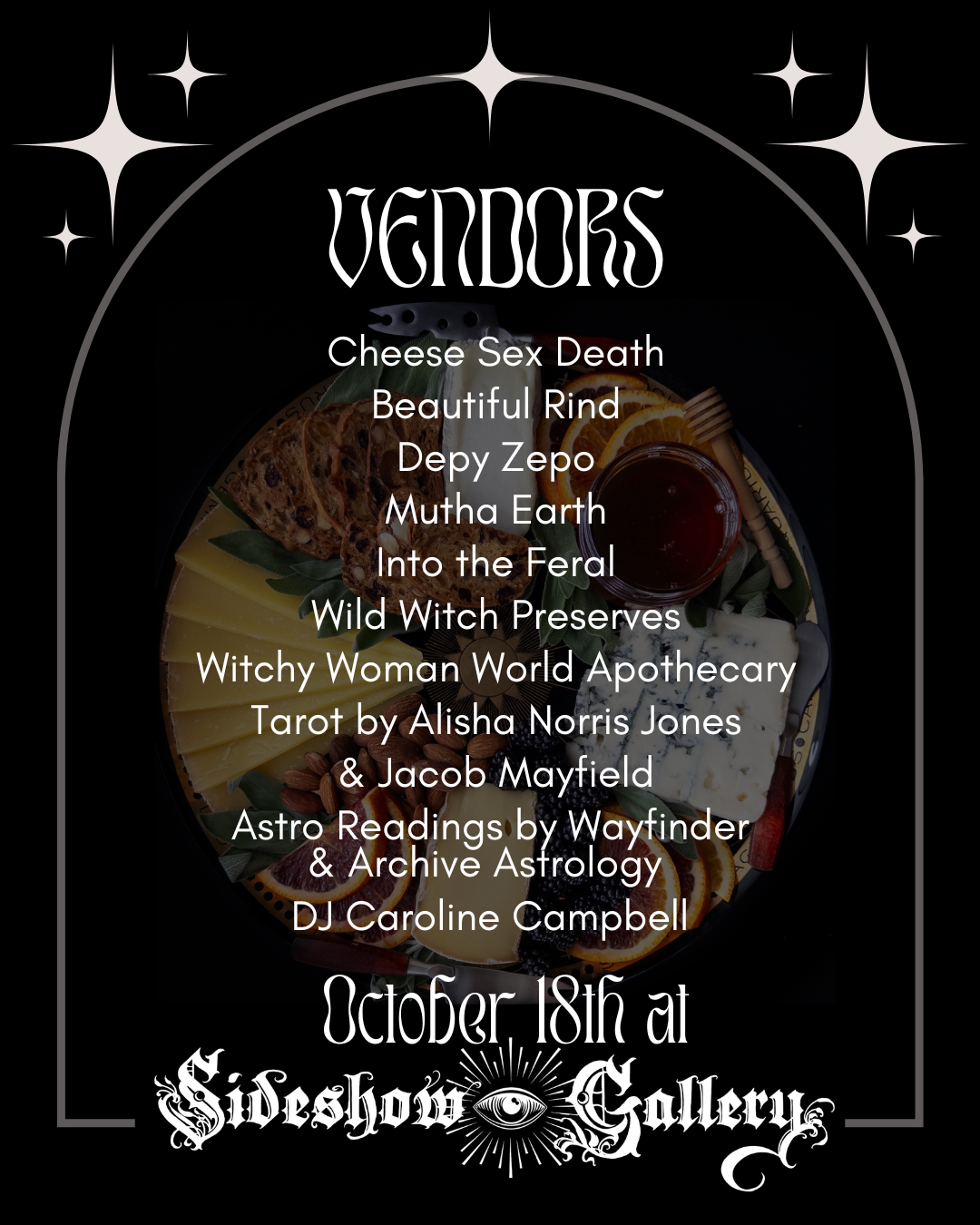 Cheese Magic: Book Launch Party & Market — Sideshow Gallery