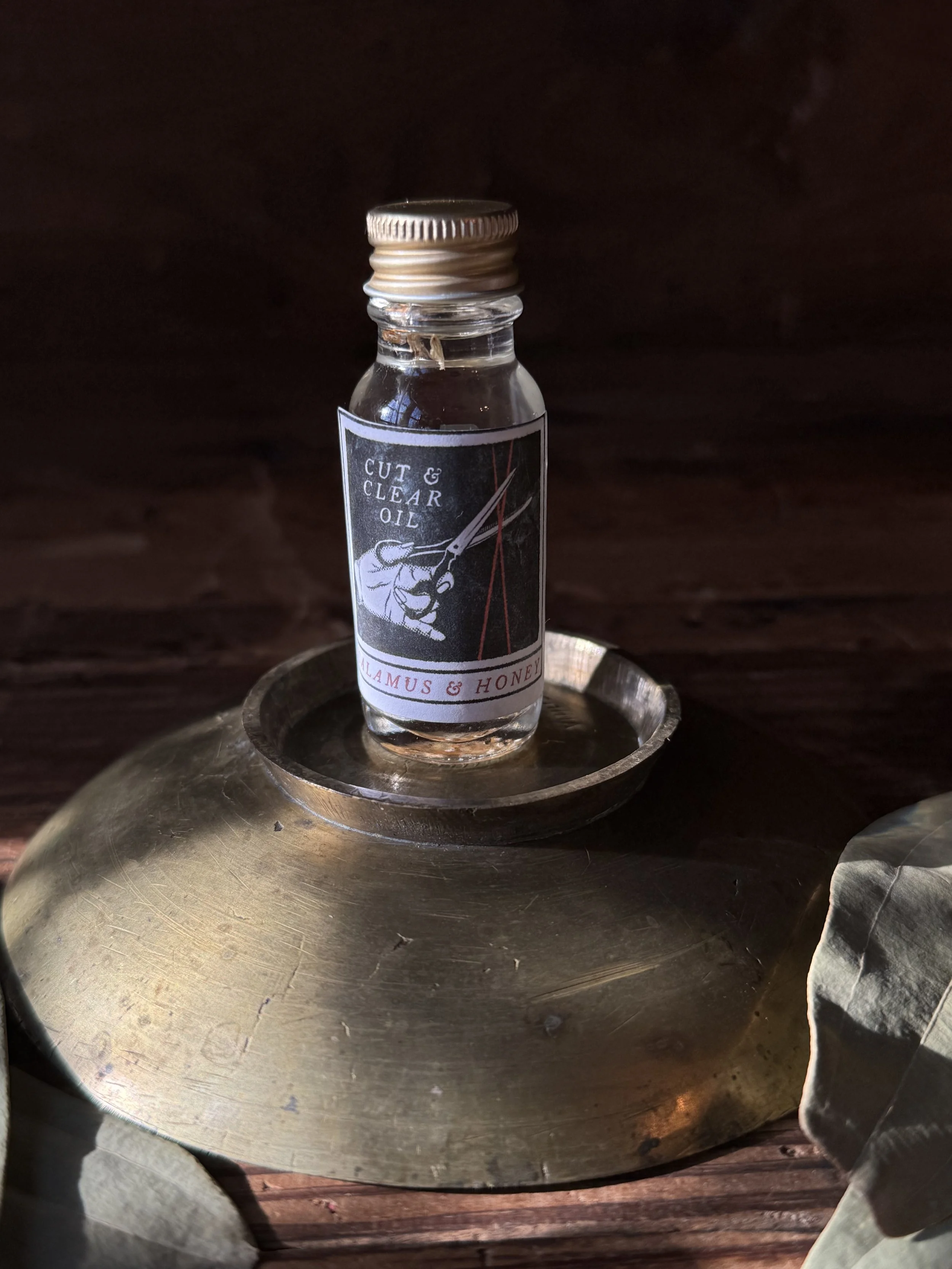 Calamus and Honey handcrafted intention oils