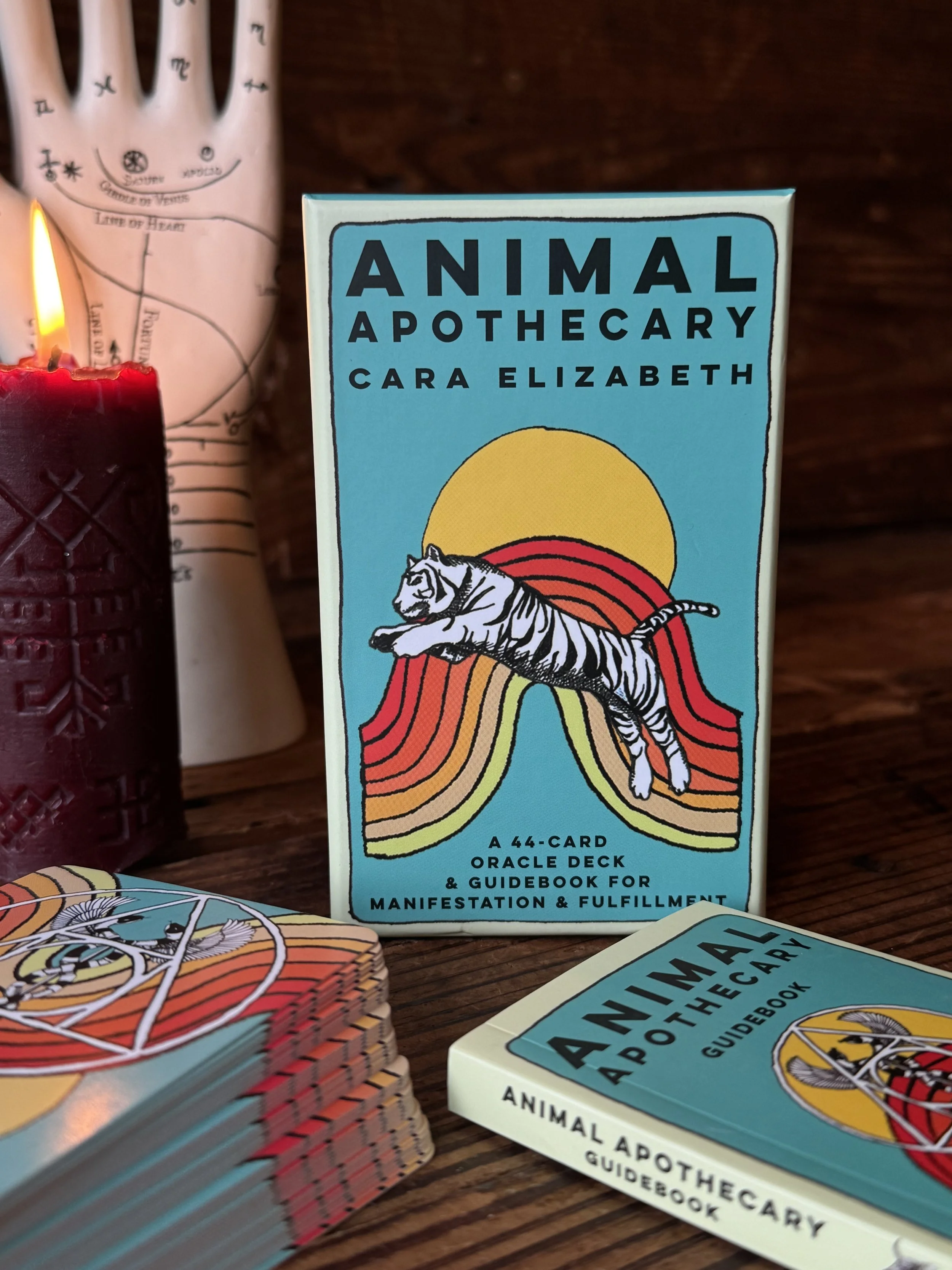 animal apothecary oracle deck by cara elizabeth