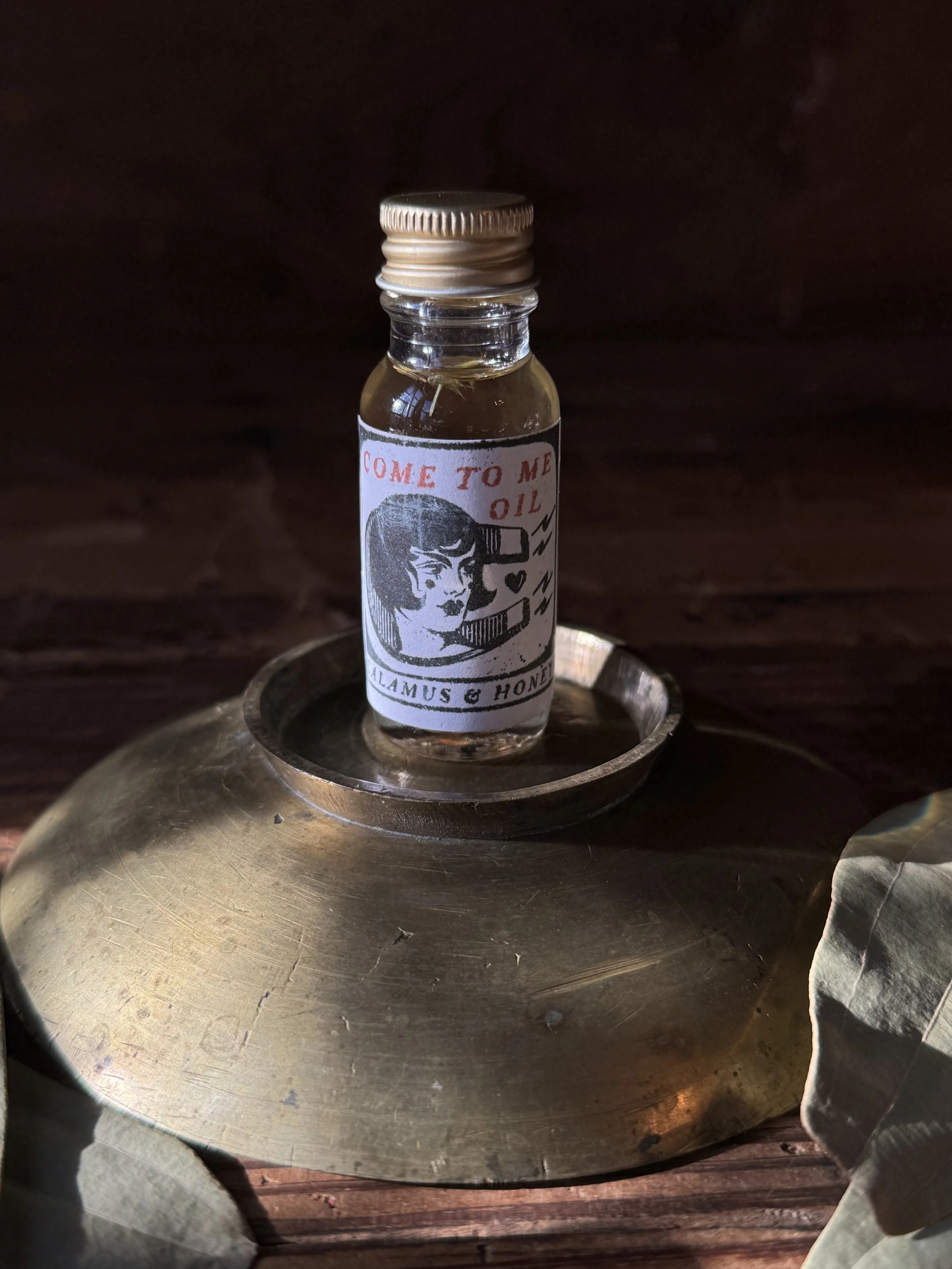 Calamus and Honey handcrafted intention oils