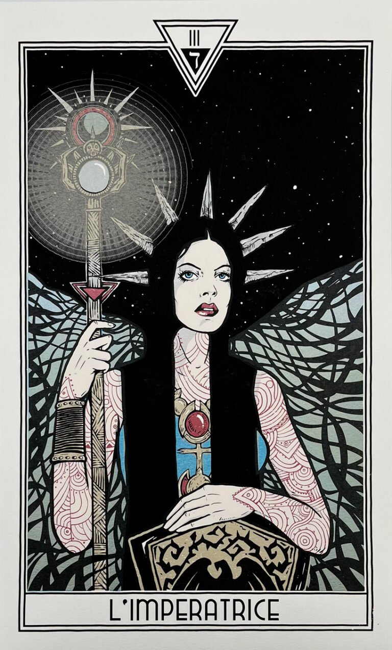 Tarot print by Malleus of The Empress