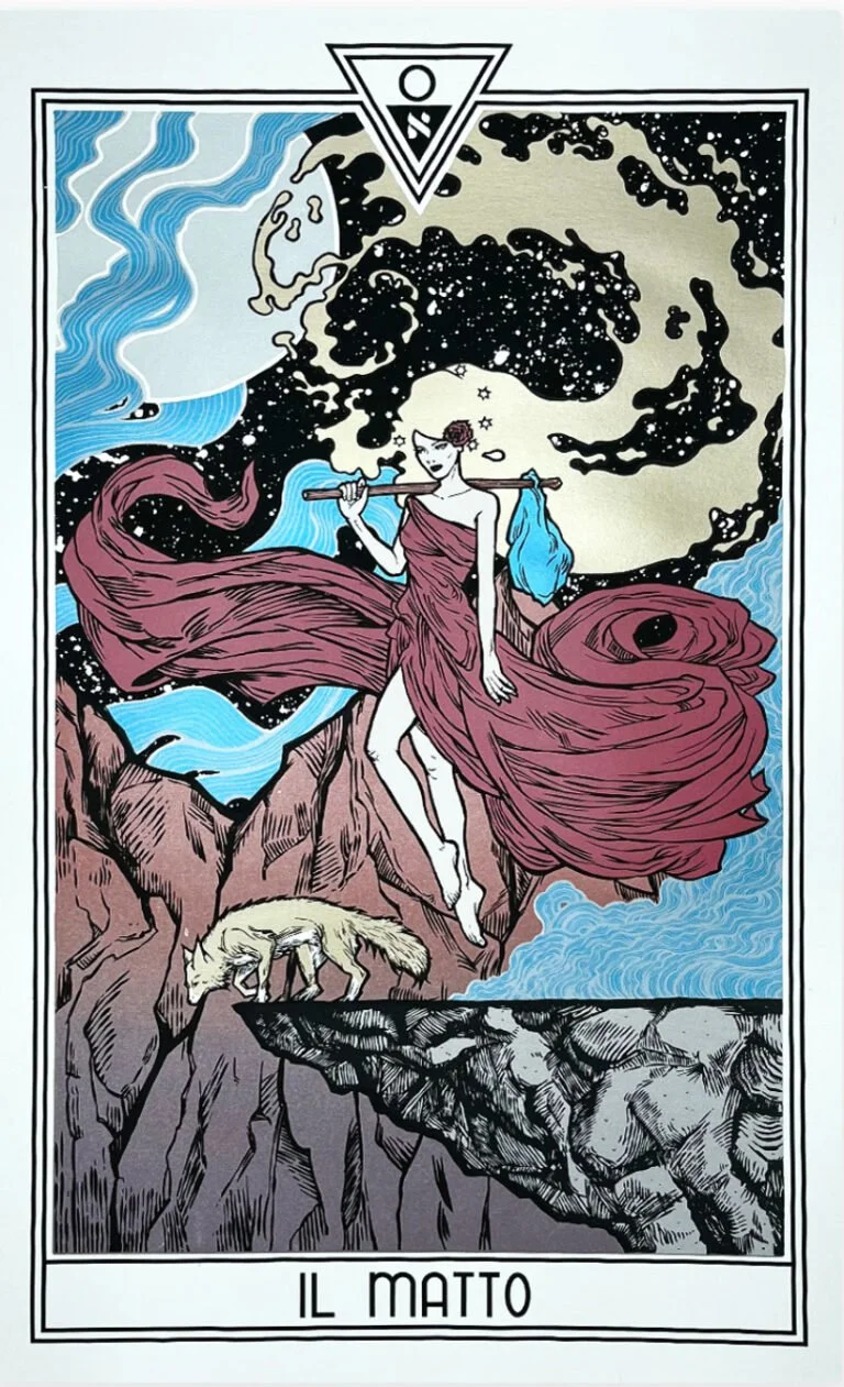 IL MATTO (The Fool) Tarot Print by Malleus — Sideshow Gallery