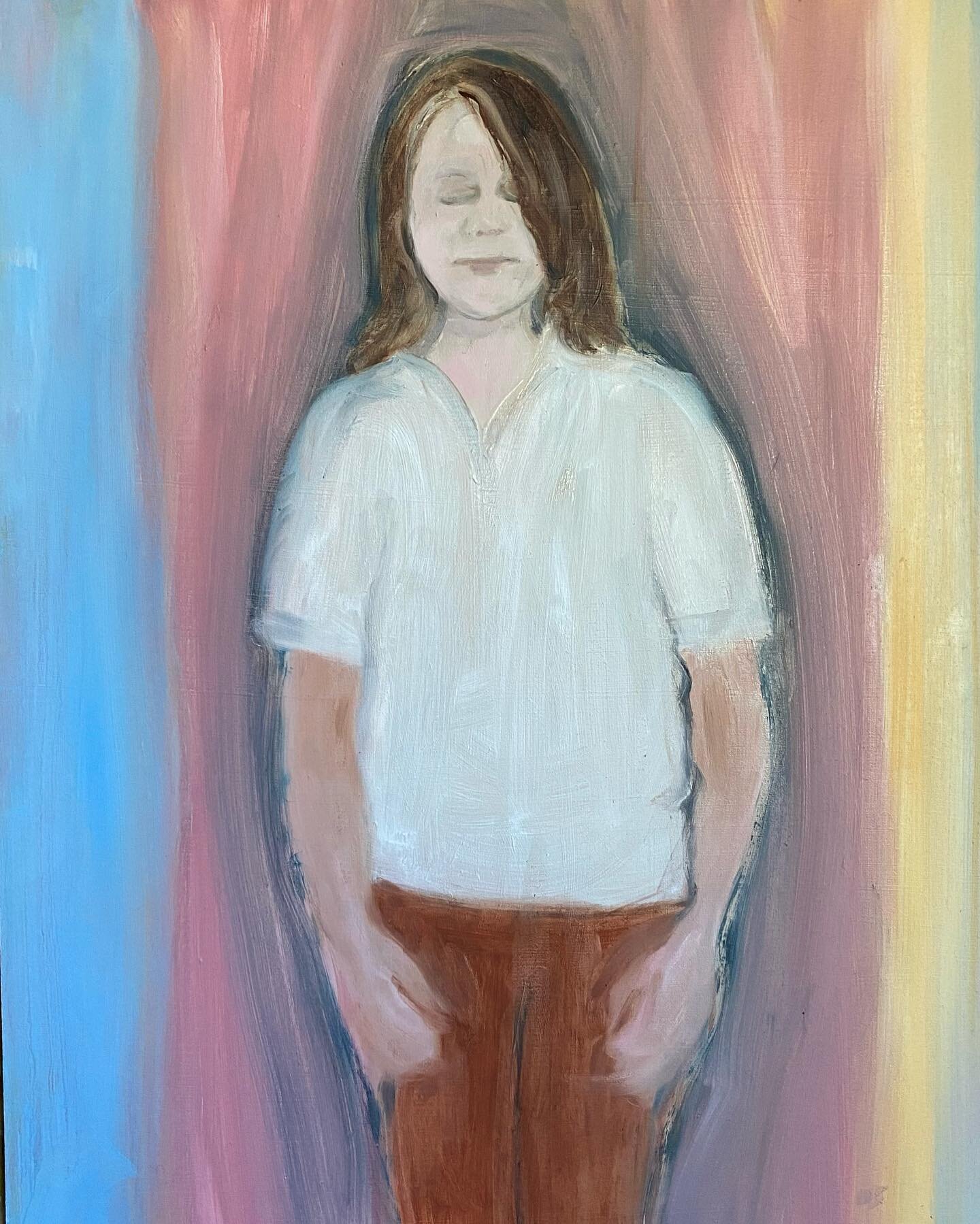 &lsquo;Make A Wish&rsquo; 2021. From a photo of my sister as a wee girl as the camera captures her with her eyes closed.
 

#dpatriciahay #artistsupportpledgeuk #paintpaintpaint #artists_insta #artistsoninsta #paintingoncanvas #canadianpainter #women