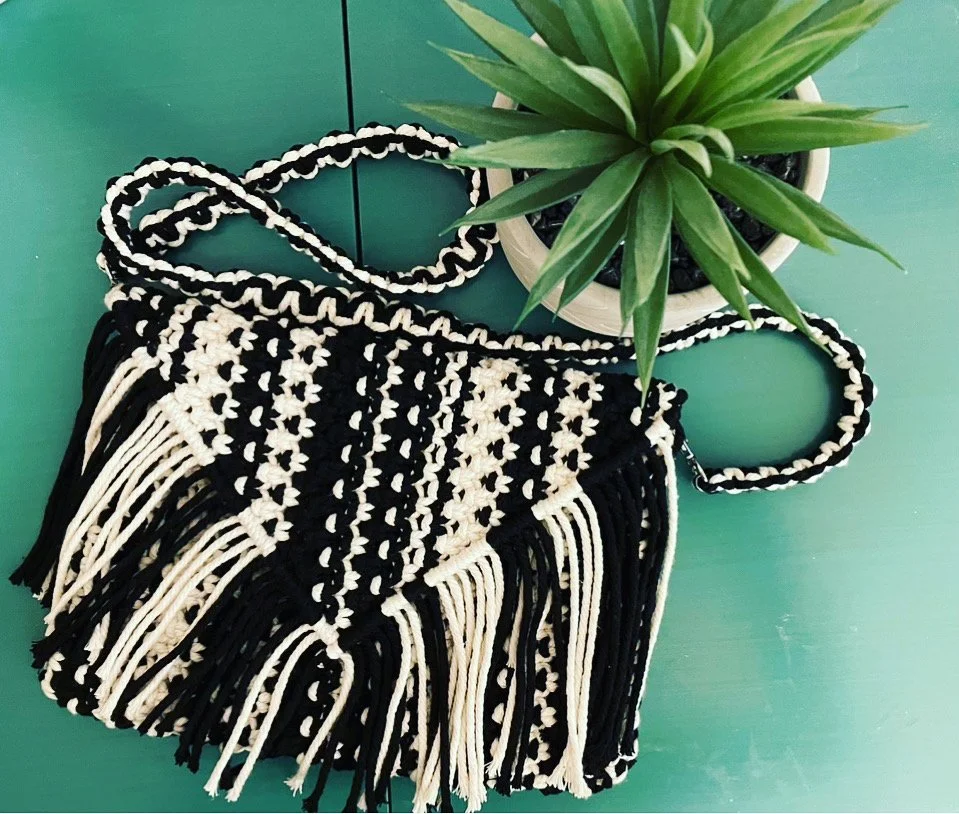 Black and White Fringe