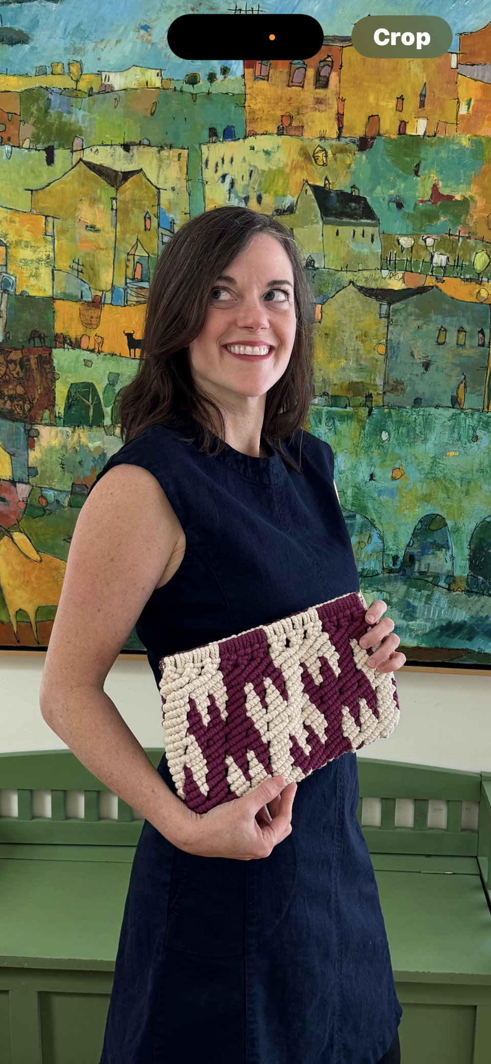 Purple and white lightning