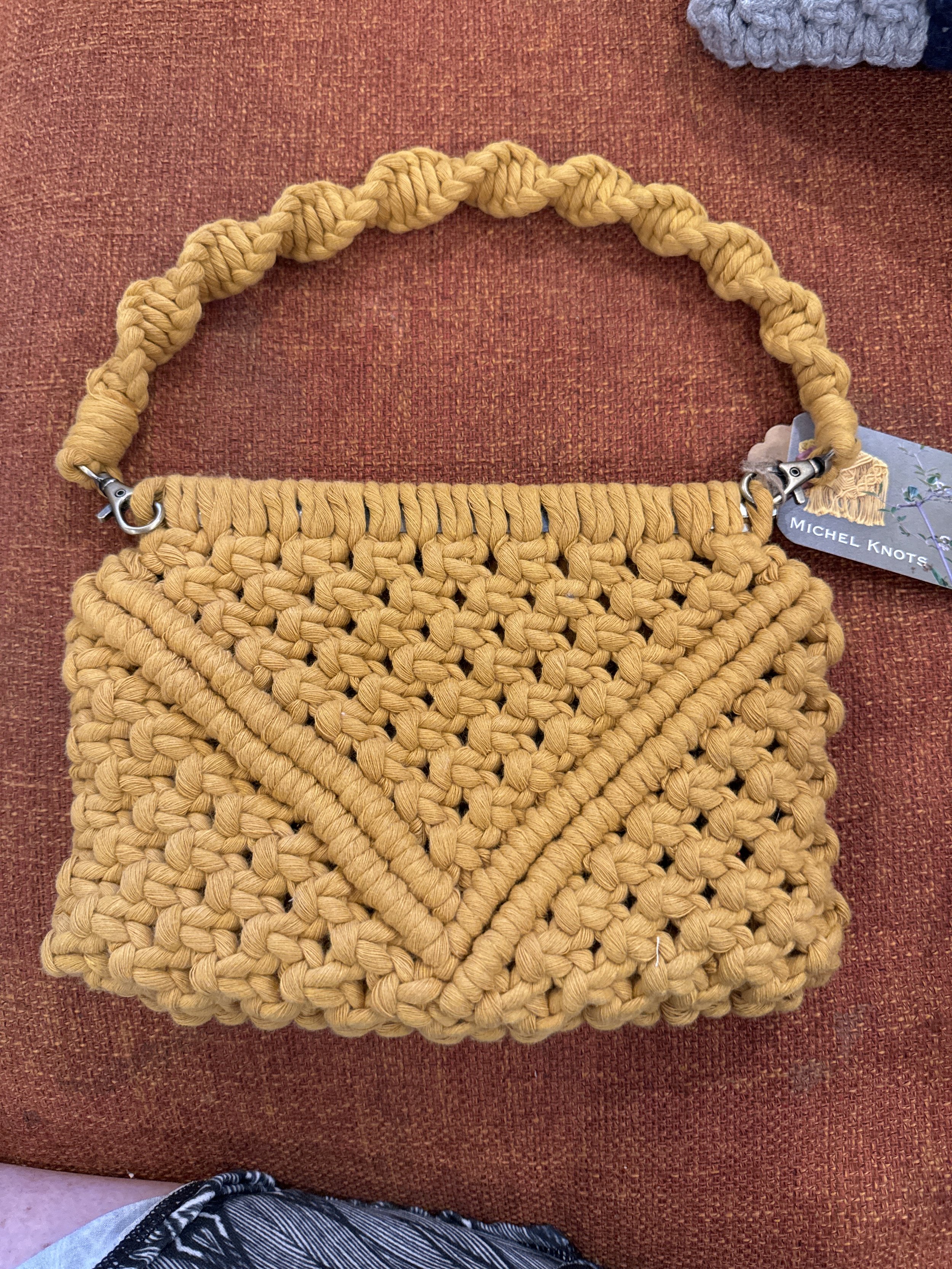 Mustard V Snap Purse