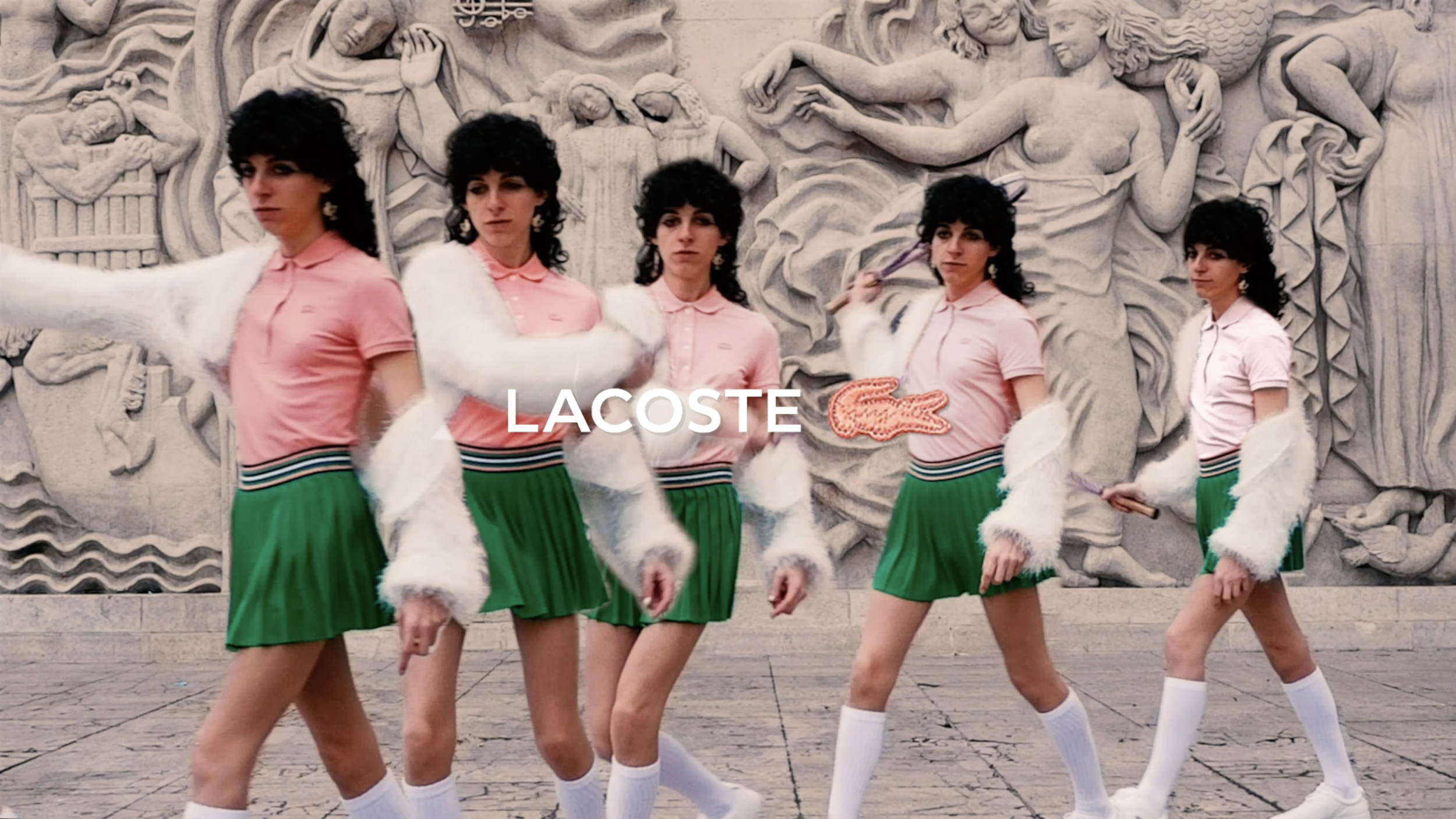 LACOSTE 'WALK IN CROCODILES' CAMPAIGN LOOK 2