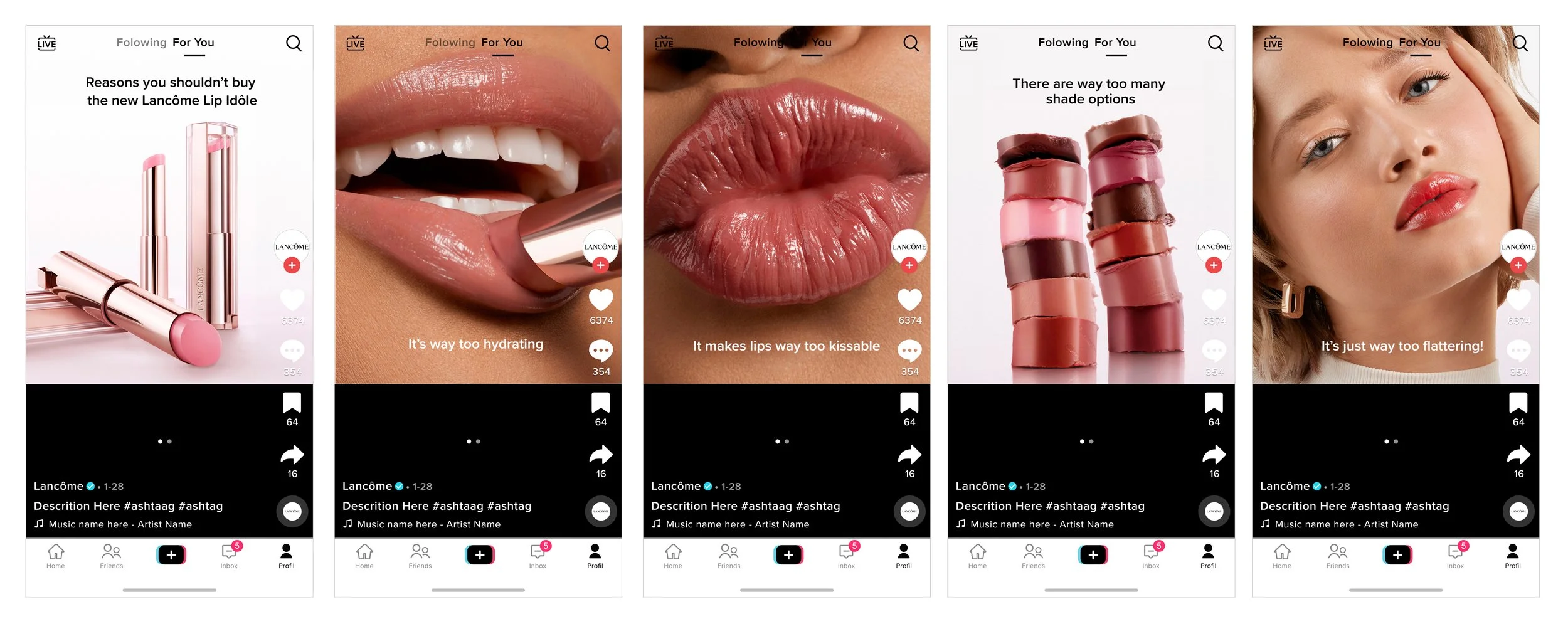 LANCÔME LIP IDÔLE APPLICATION FOR TIKTOK V1