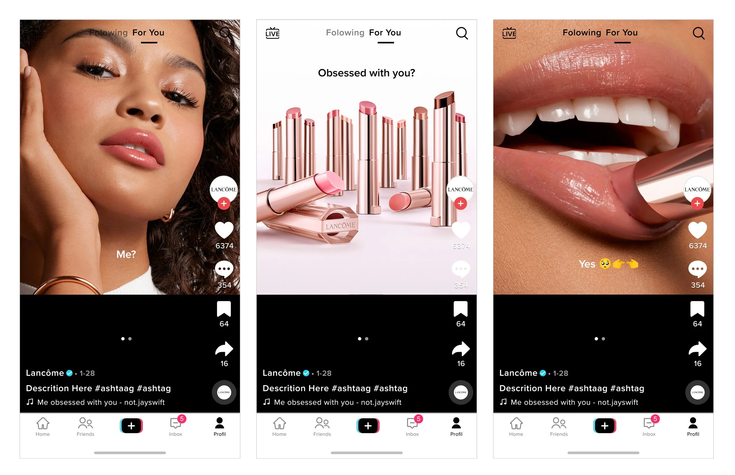 LANCÔME LIP IDÔLE APPLICATION FOR TIKTOK V3