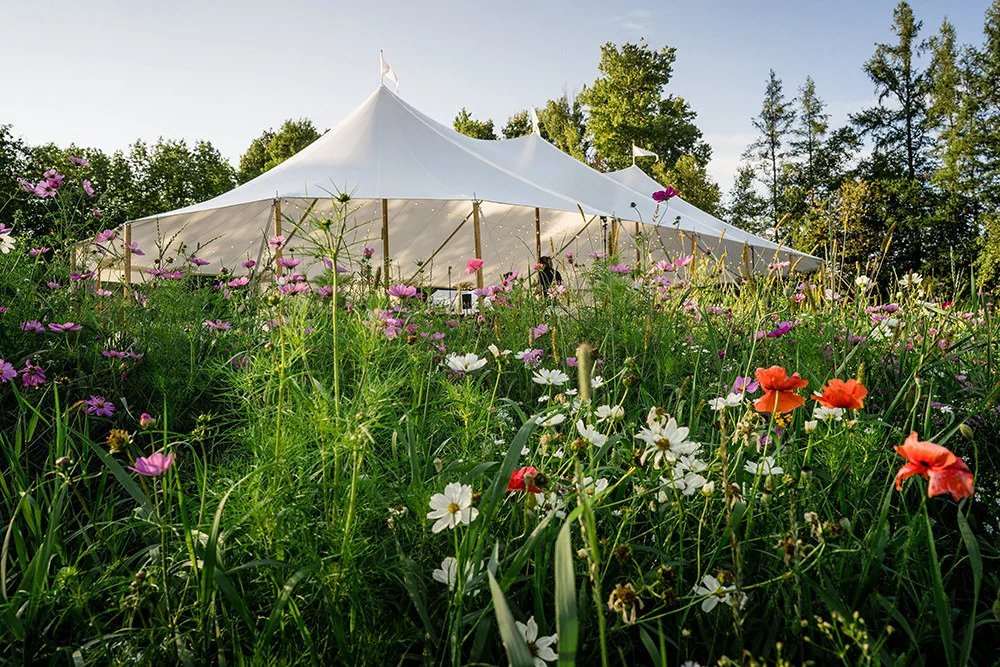 photo by Michael Tallman Photography | tent by Vermont Tent Company
