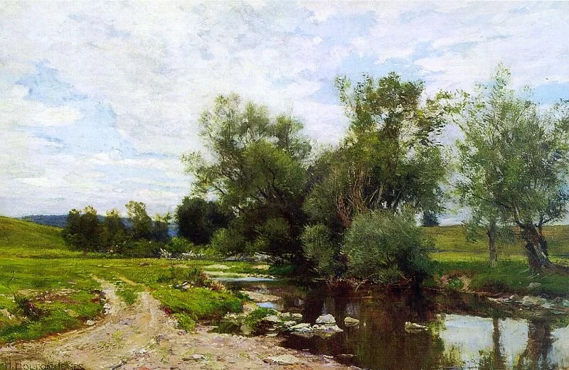 Hugh Bolton Jones,  On the Green River , 1900