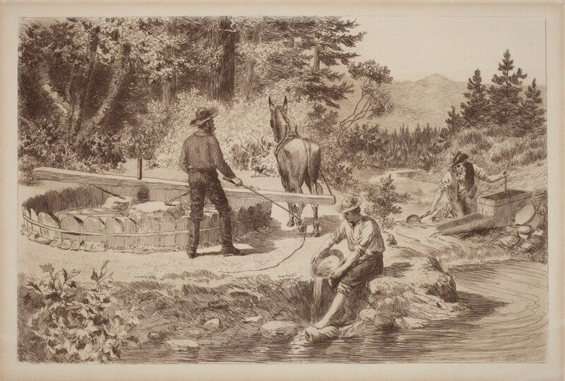 Joseph_Lauber,  Untitled (Panning for Gold) , 1880s, National Gallery of Art