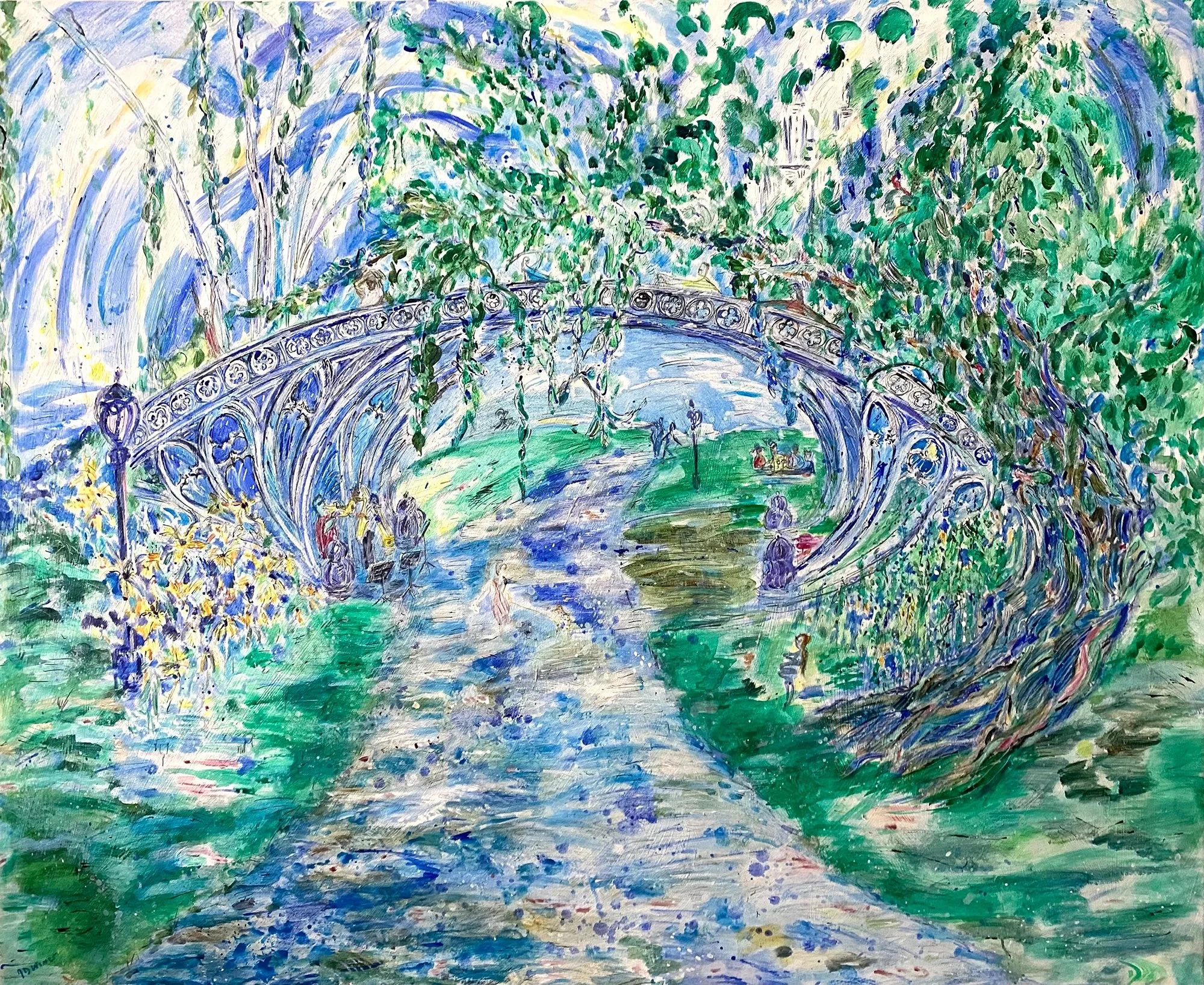 Jessica Daryl Winer,  Gothic Bridge , 2022