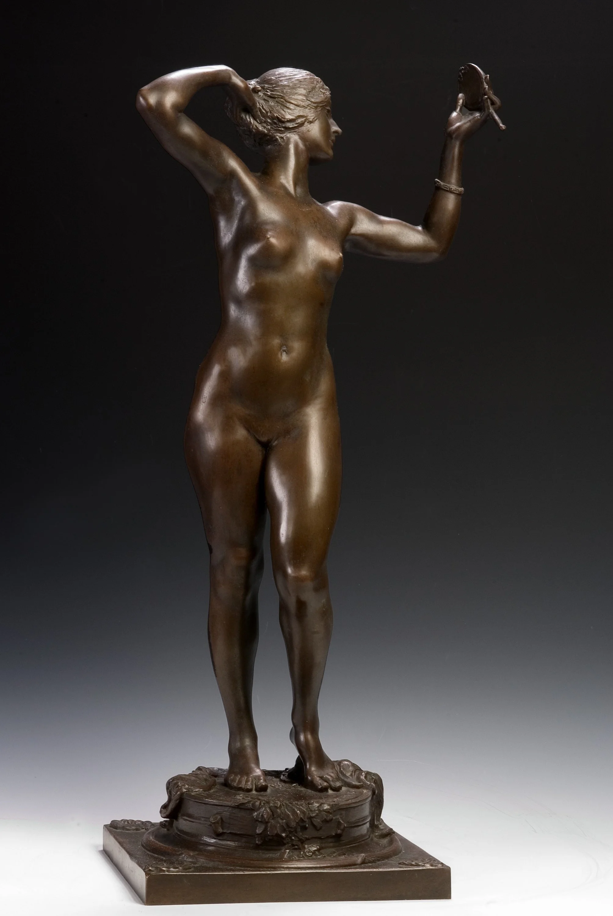 Charles Louis Hinton,  Vanity , 1915 Bronze, Smithsonian American Art Museum