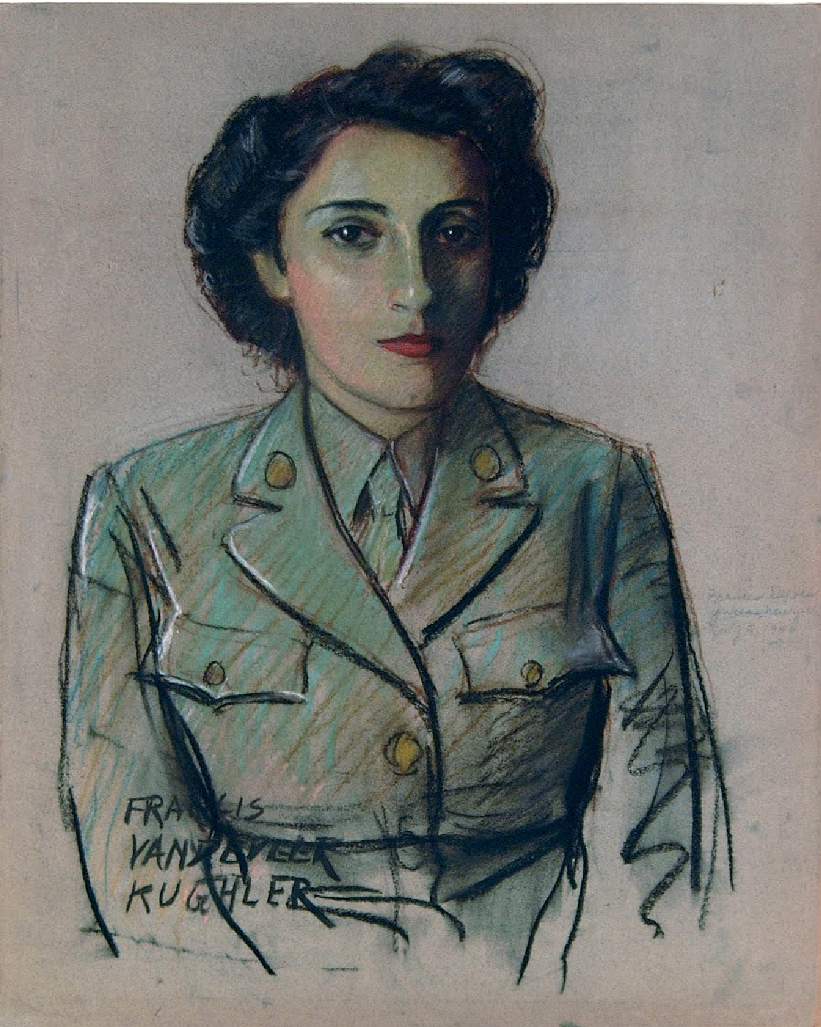 Francis V. Kughler,  Pvt. Frances Depole , 1944