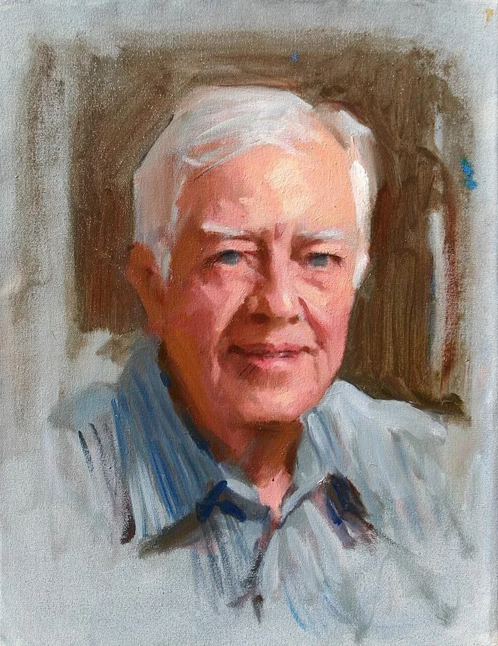 Everett Raymond Kinstler,  Portrait of Jimmy Carter , 2008