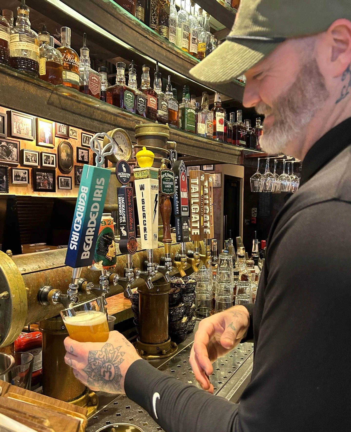 Bearded Iris Homestyle IPA is one of the best local beers Nashville has to offer! If you&rsquo;re not into hops, don&rsquo;t worry, you can choose from one of our 8 taps of rotating local and craft beers.⁠
.⁠
.⁠
.⁠
.⁠
.⁠
.⁠
.⁠
.⁠
.⁠
.⁠
.⁠
.⁠
.⁠
#nash