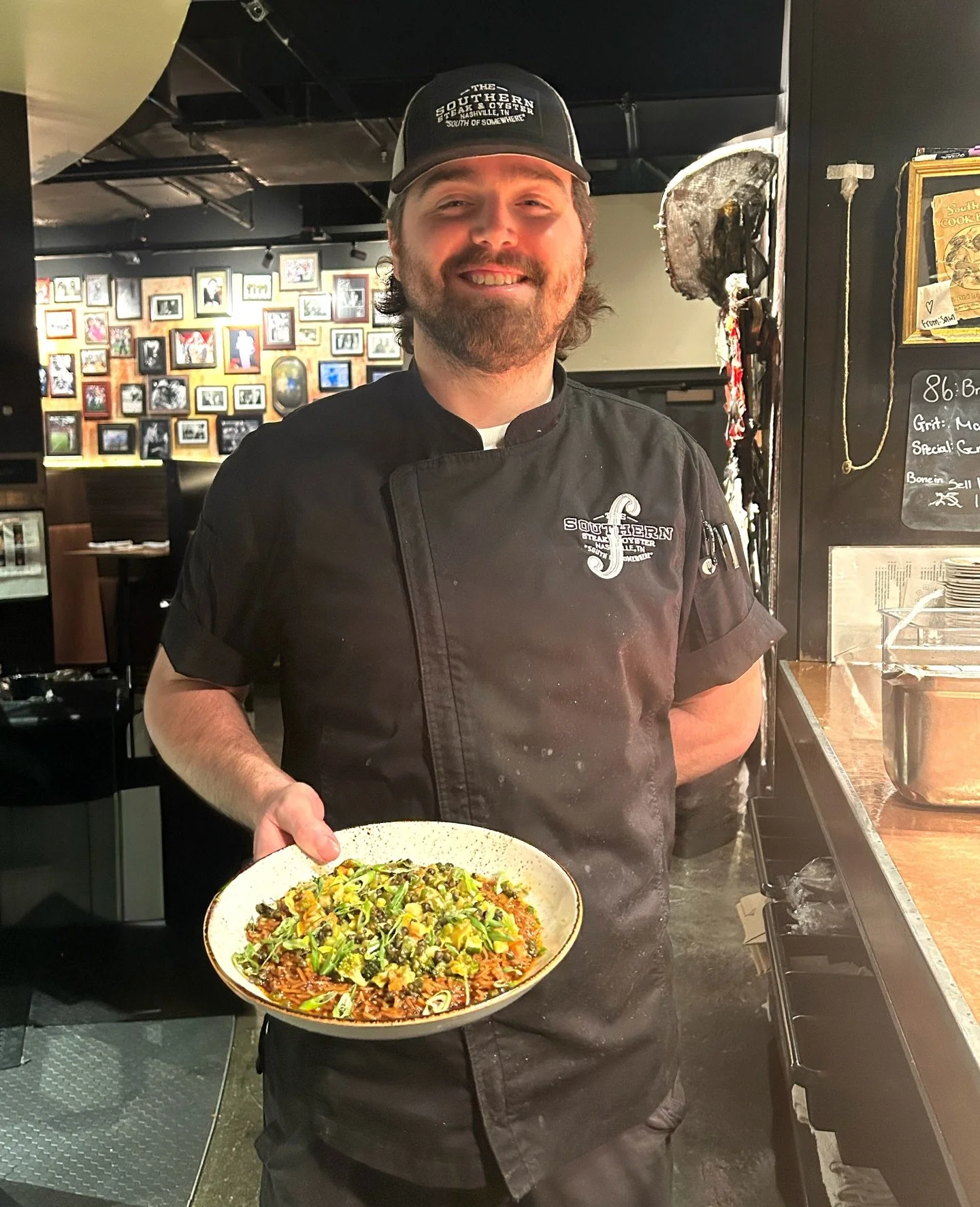 The Farmer&rsquo;s Plate is our rotating vegetarian option that always includes fresh, seasonal veggies. This week&rsquo;s Farmer&rsquo;s Plate was lovingly created by Sous Chef JT (@jackcall)! ⁠
⁠
⁠
Swipe 👉️ to see a glamour shot of fried rice, red