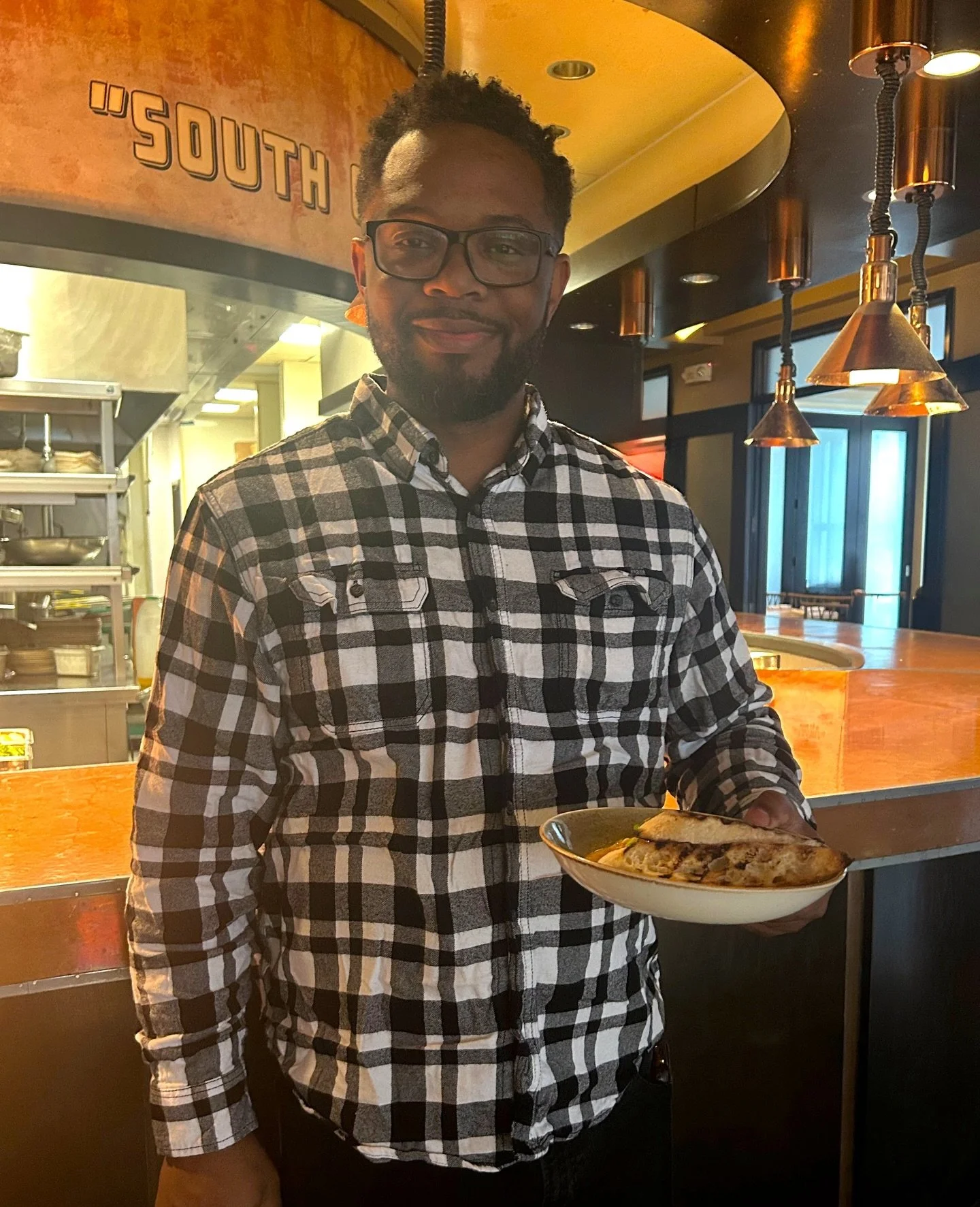 If you want to get in the Mardi Gras spirit, check out one of our most popular appetizers - the Orleans Parish Style BBQ Shrimp served with a hickory-grilled baguette. 🦐 🥖⁠
⁠
This recipe was developed under New Orlean&rsquo;s Celebrity Chef Paul Pr