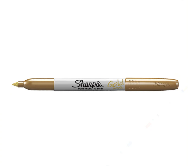 Sharpie Permanent Marker Metallic Gold
