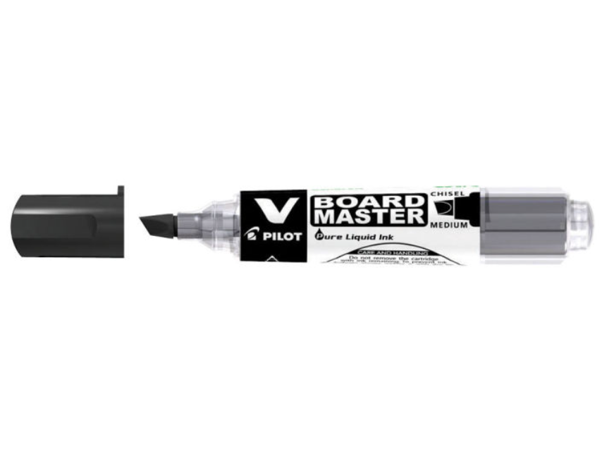 Pilot Board Master Chisel Medium Tip Black