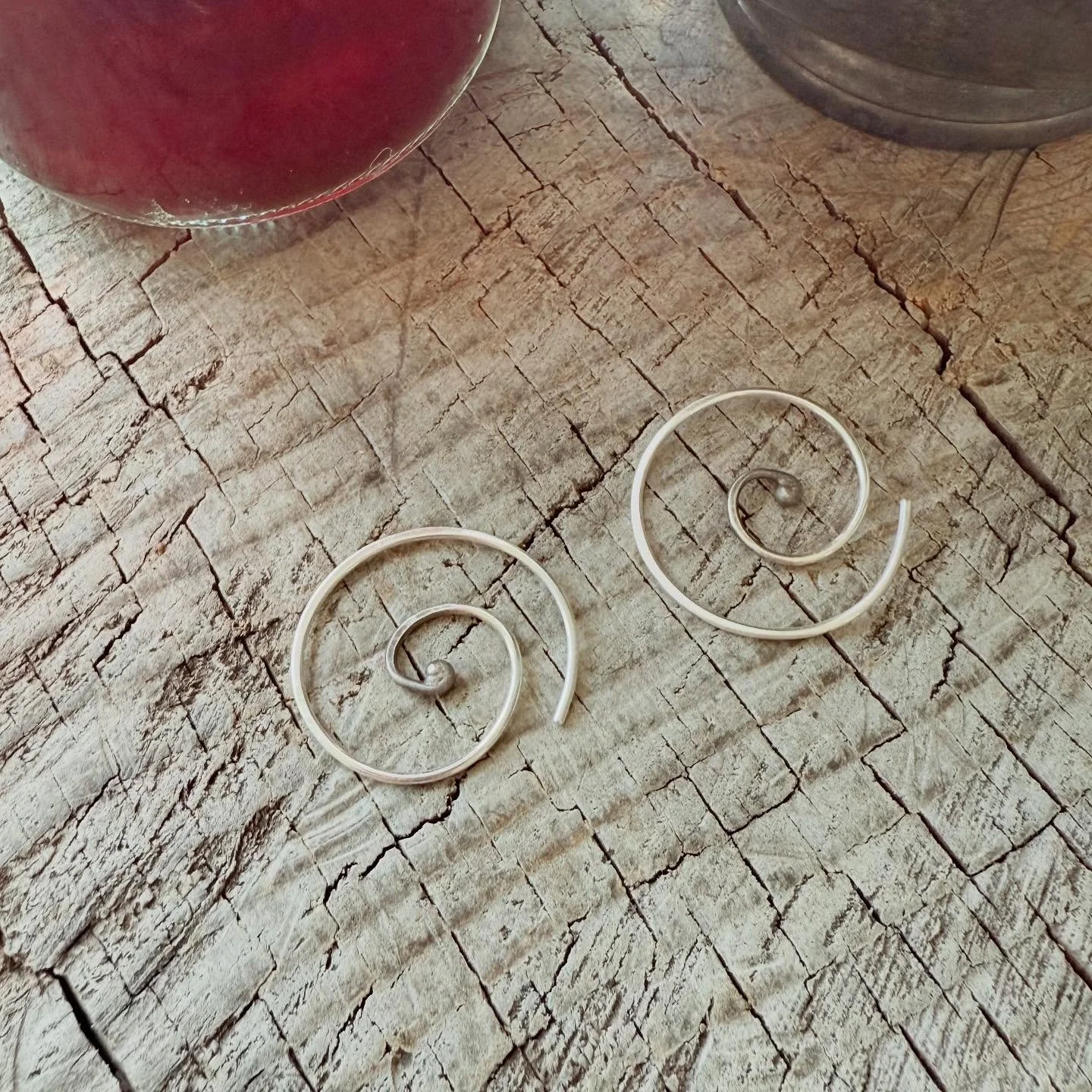 Happy Earth Day Friends 🌍

For you, I have lots of spiral earrings available on my website ✨traceybelt.com ✨

Local delivery available!🫶