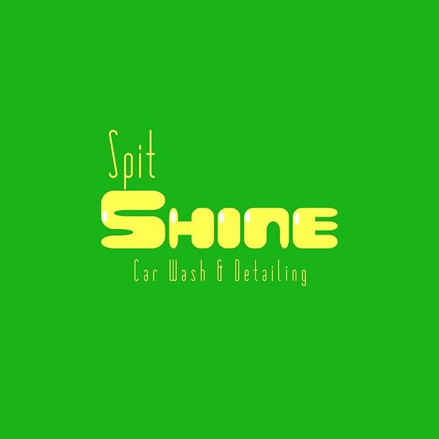 Hello, everyone! Here&rsquo;s a mock-up of a #logo we made for Spit Shine - Car Wash &amp; Detailing! Can&rsquo;t wait to see my car sudsy and sparkling!
.
Check out our website www.amassociates.co (link in bio!) to see more of what we can help with 