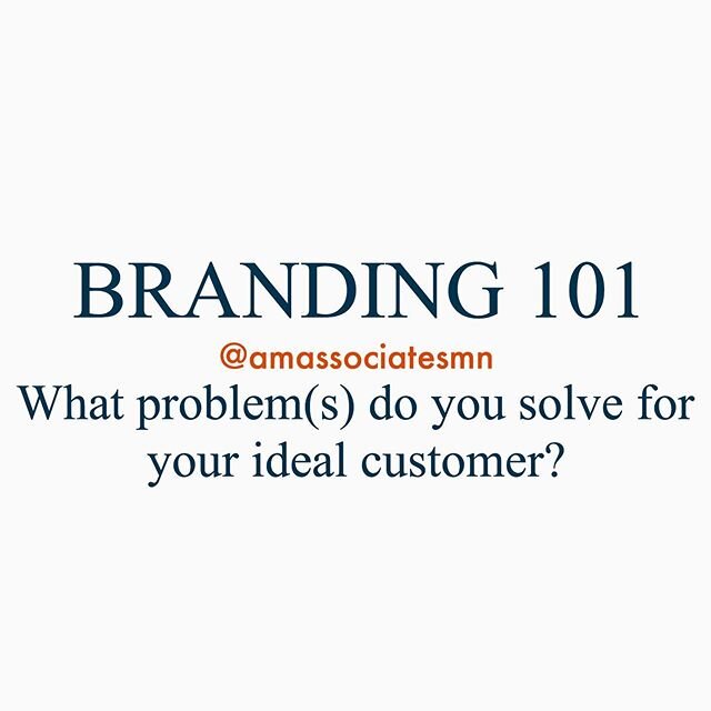 Phrased differently, what is it that your customer struggles with? Your goal as a business owner is to answer some question, solve some problem, or resolve some inquiry for your end customer. And so, (a) what are some of the struggles that your custo