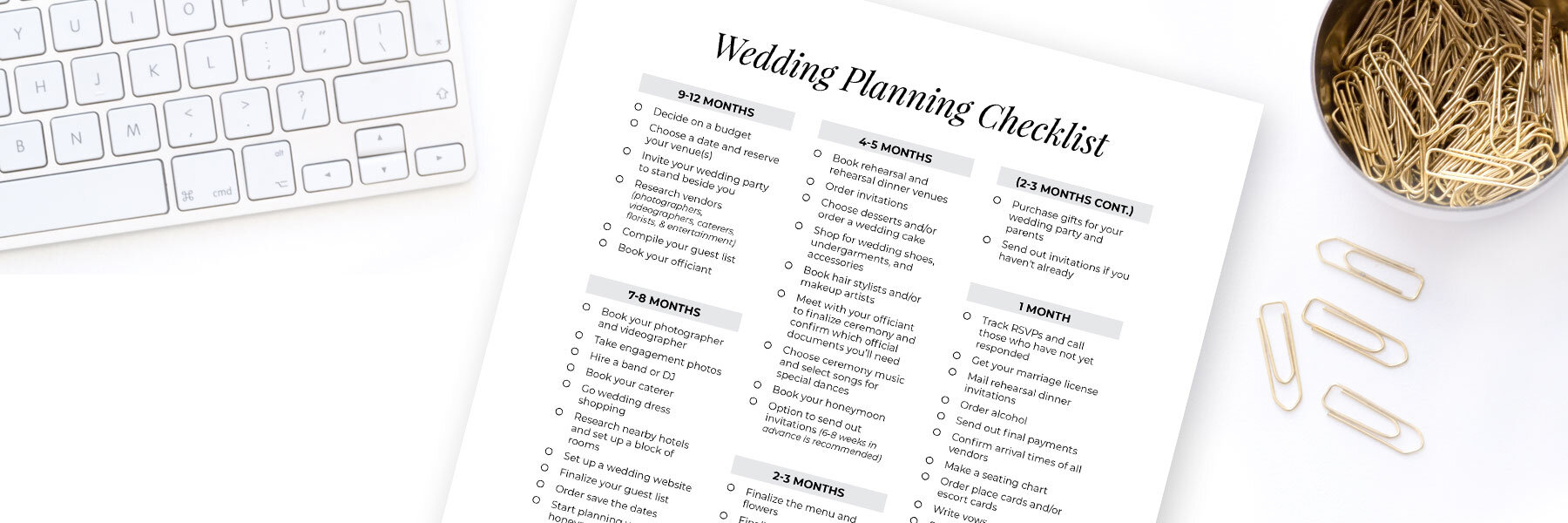 free printable wedding planning checklist dana felderhoff