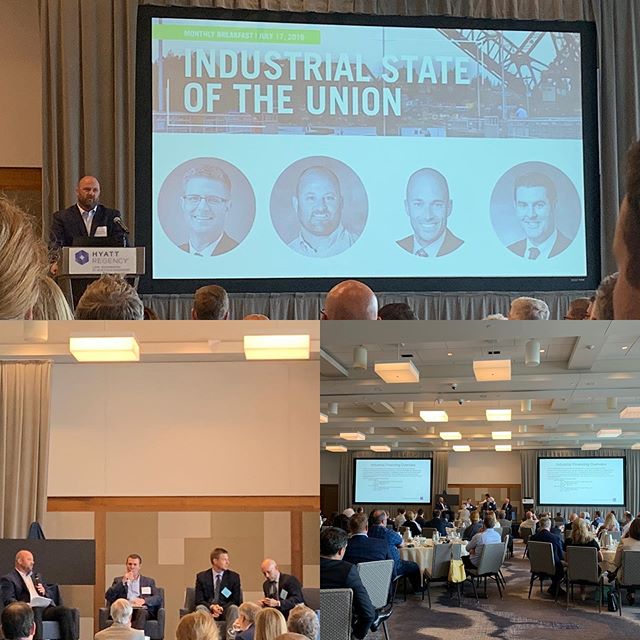 NAIOP July Breakfast: Industrial State of the Union
What&rsquo;s driving the land values and why are giant commercial tenants willing to pay rent of over $1 per square foot vs. $0.67 per square foot? 
#naiopwa
#southport
#hyattlakewashington 
#naiop
