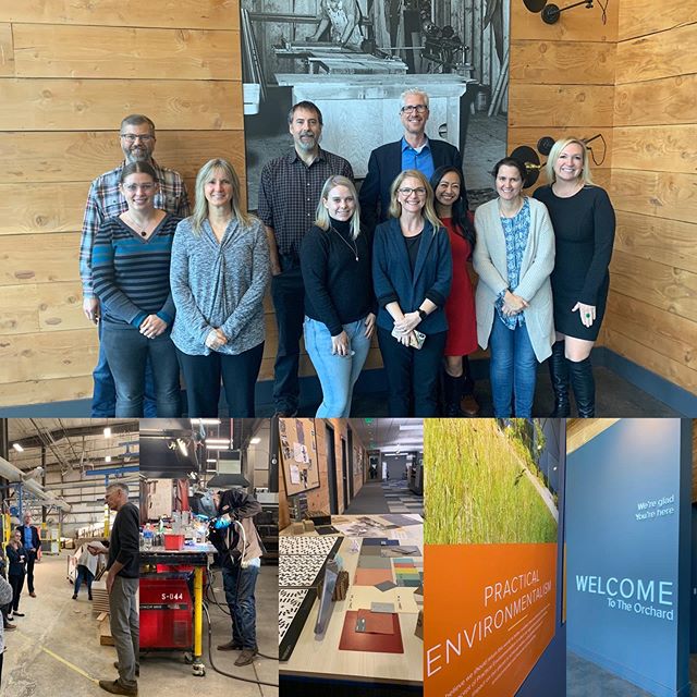 Today, we had the privilege of touring the site of where all the magic happens at Watson Furniture Group&rsquo;s manufacturing facility...aka The Orchard. Thank you @watson_furniture!
.
.
.
.
.
.
.
.
.
.
.
.
#watson 
#watsonatwork
#greenbusiness
#lea