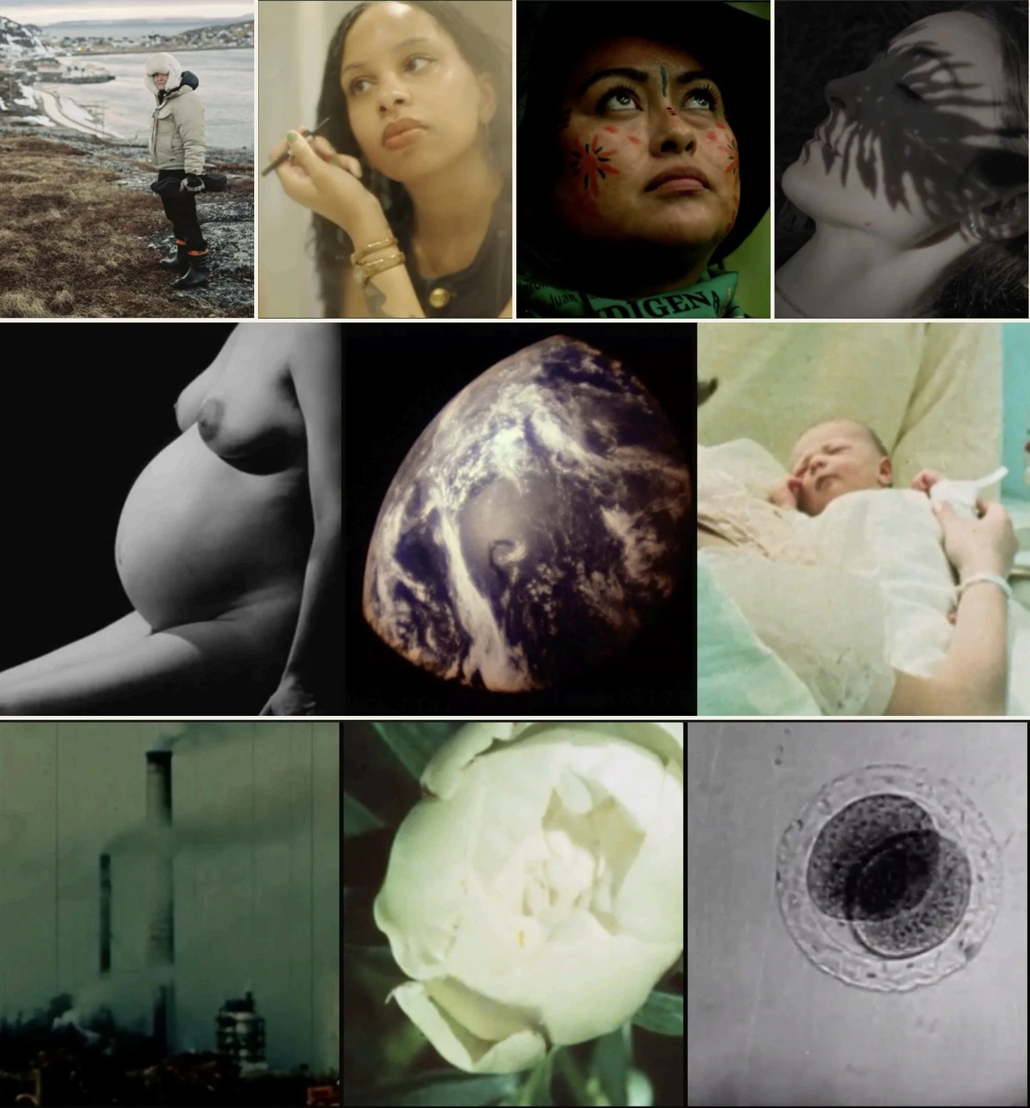 Natura — archival montage from the deck