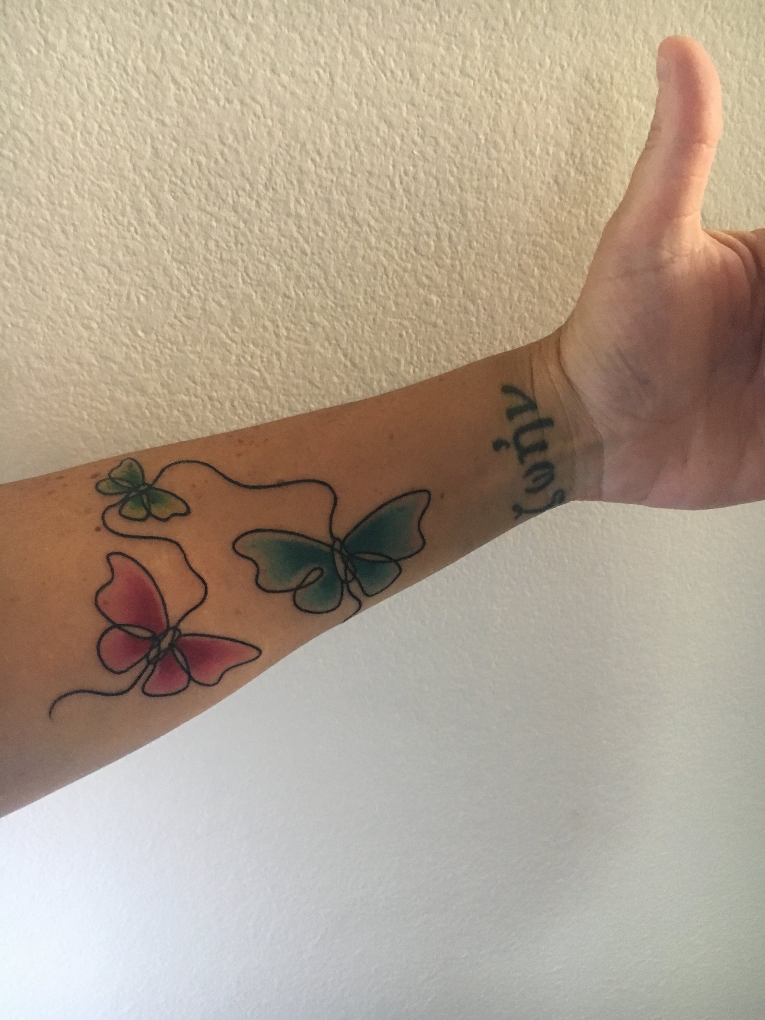 Butterfly Tattoo - Ezer + Co. Founder