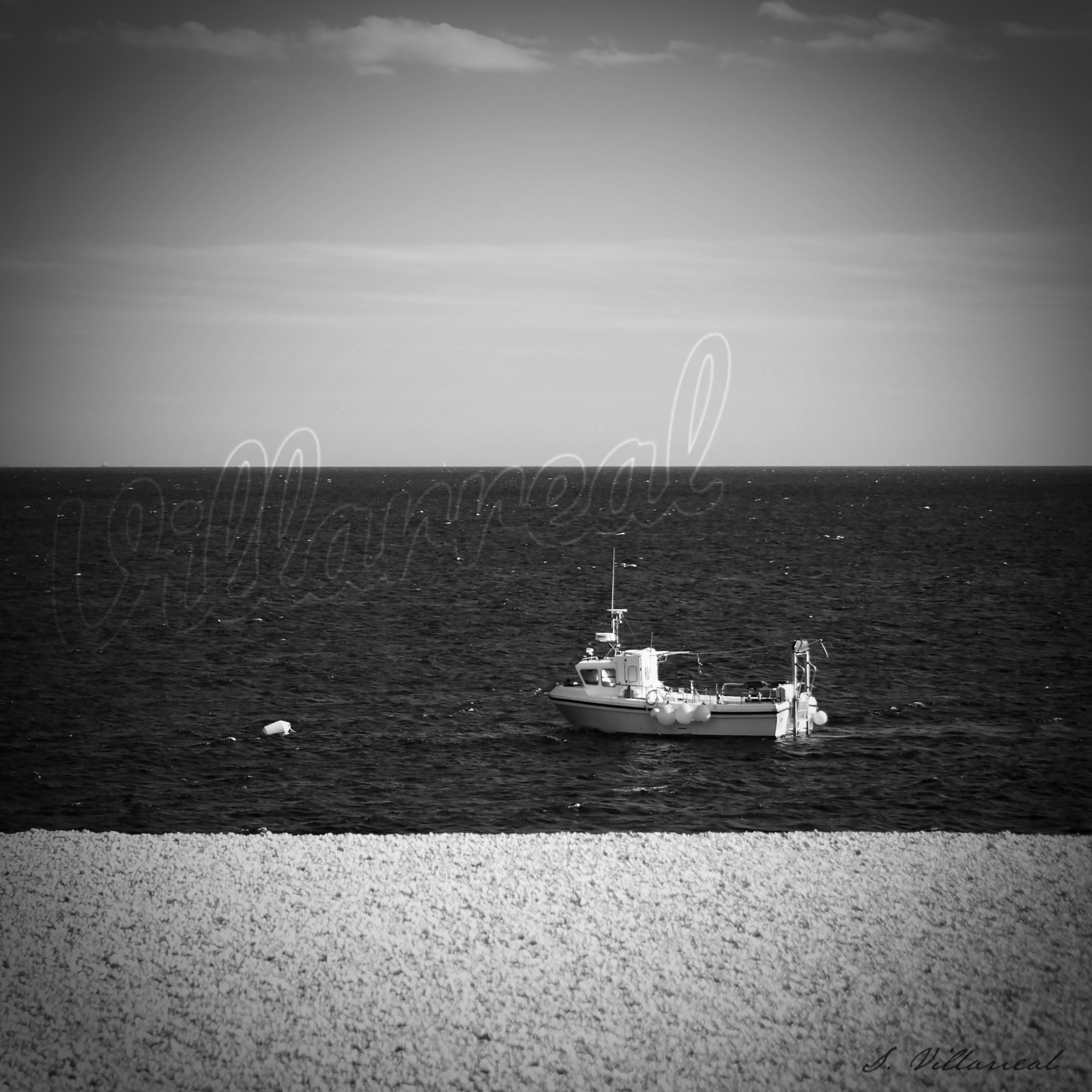 "Just Offshore" - Premium Metal Print