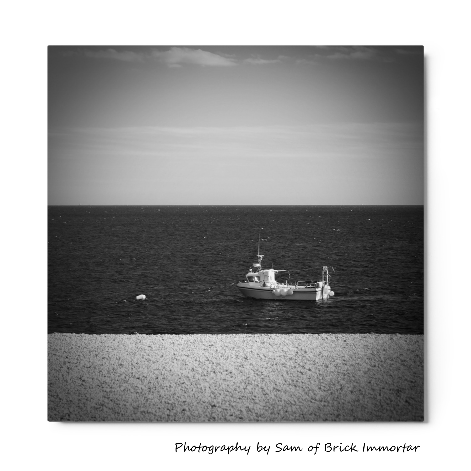 "Just Offshore" - Premium Metal Print
